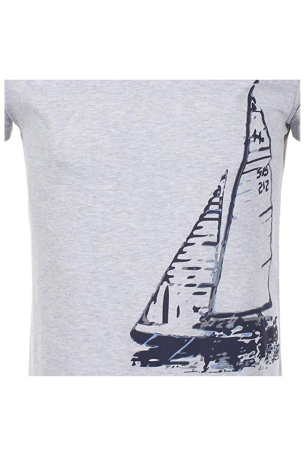 T-S manches courtes  Vent du Cap CADRIO_AM__GRIS_CHINE Gris Chine