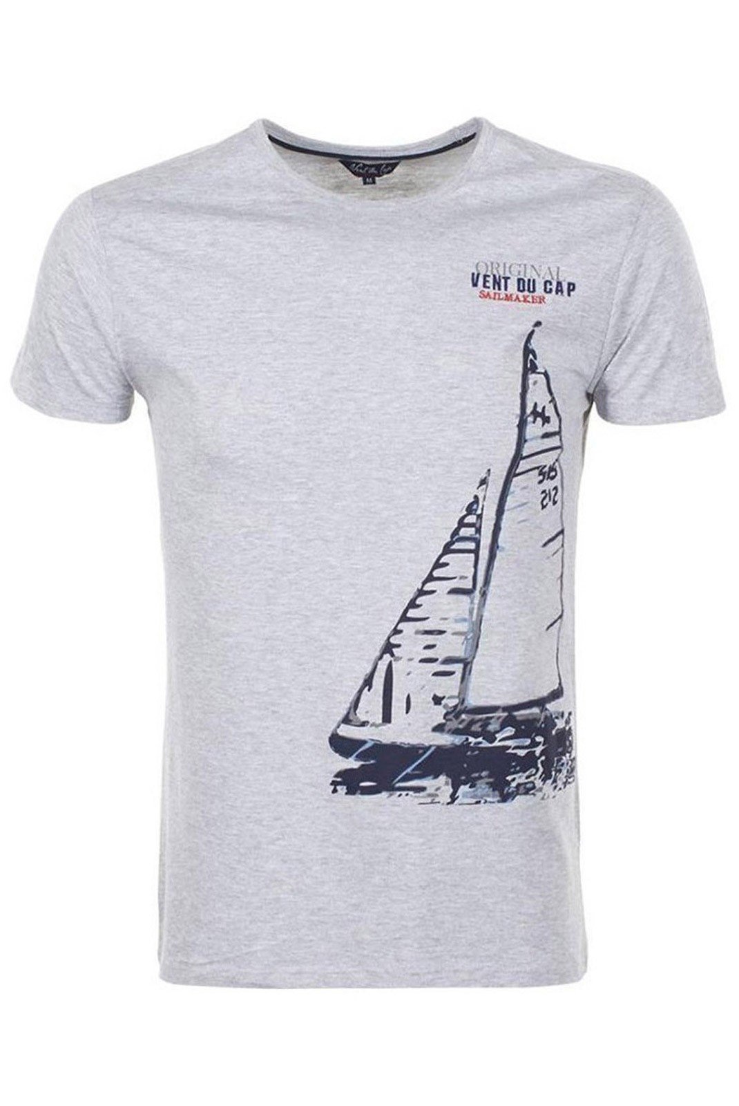 T-S manches courtes  Vent du Cap CADRIO_AM__GRIS_CHINE Gris Chine
