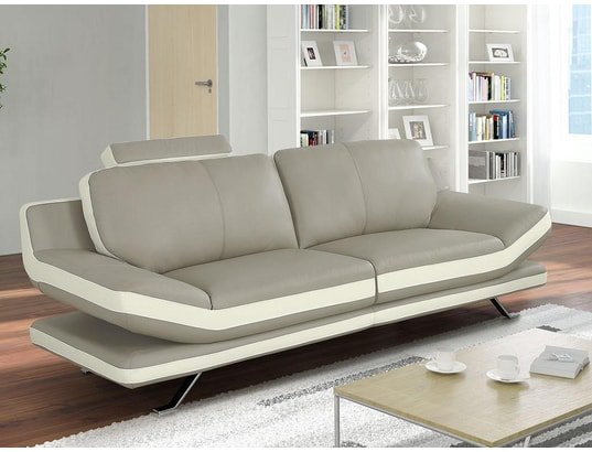 Canapés et fauteuils  Vente Unique 1095226 Beige/Ivoire