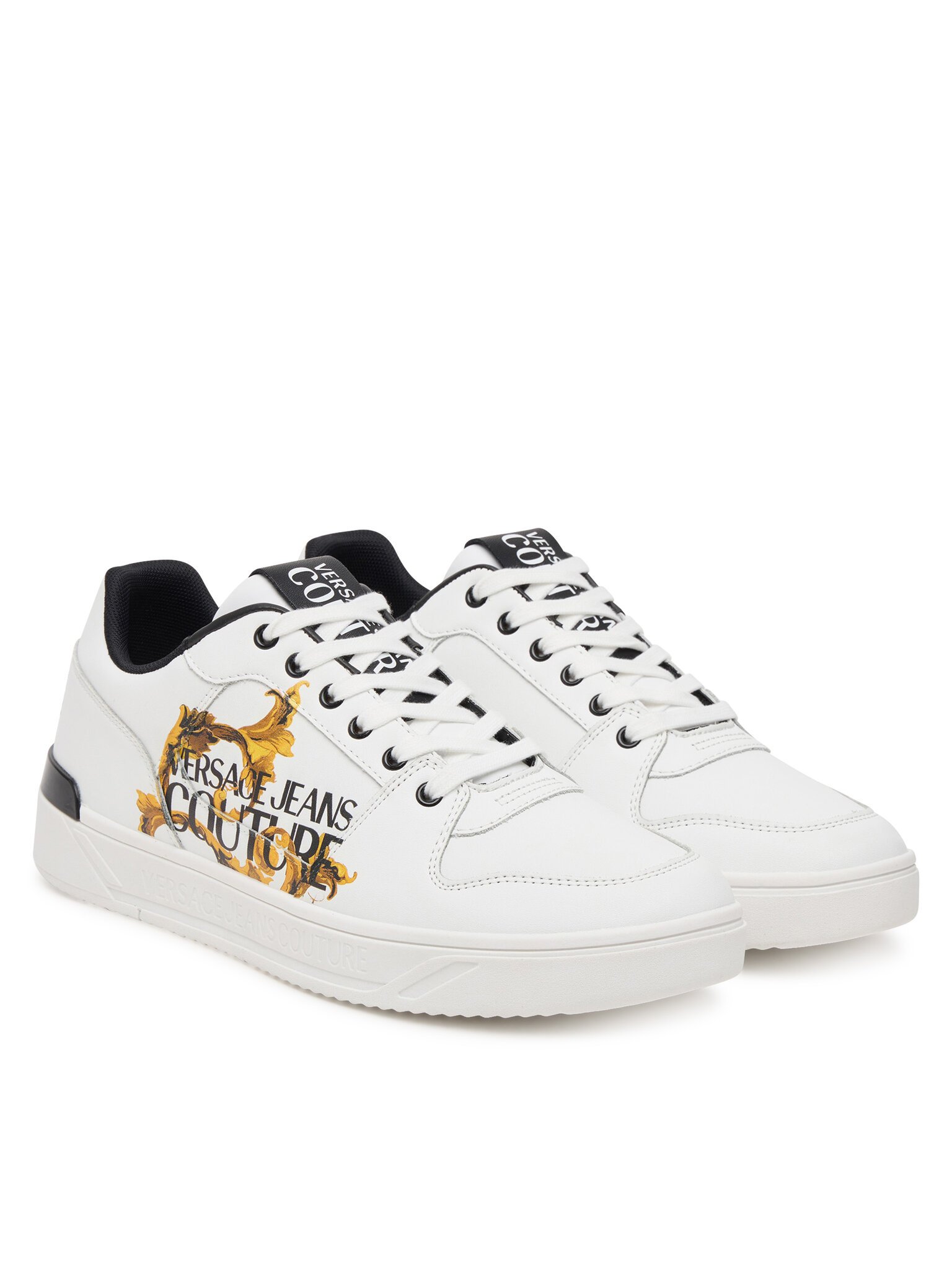 Sneakers / Sport  Versace Jeans 79YA3SJ5 ZPB42 G03 WHITE + GOLD