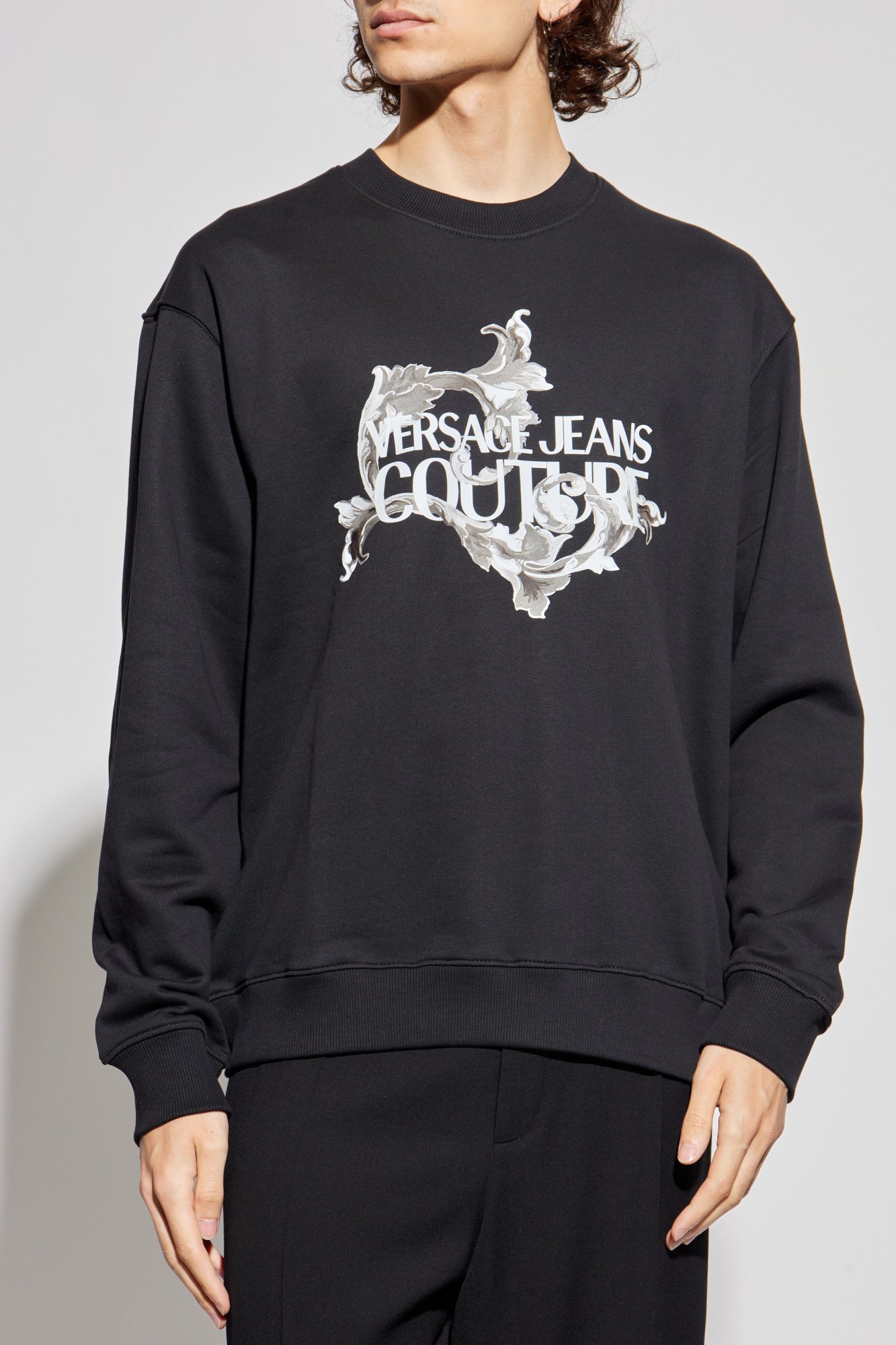 Sweatshirts  Versace Jeans 79GAIE10 CF00E 899 BLACK
