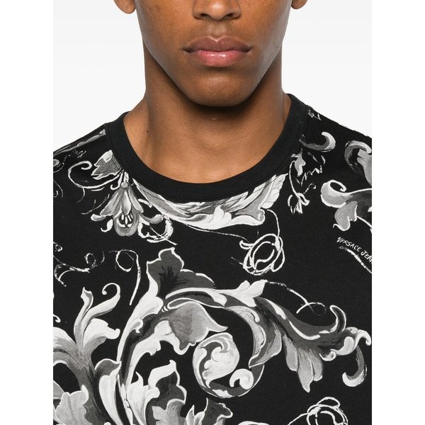 T-S manches courtes  Versace Jeans 79GAH6S0 JS515 899 BLACK