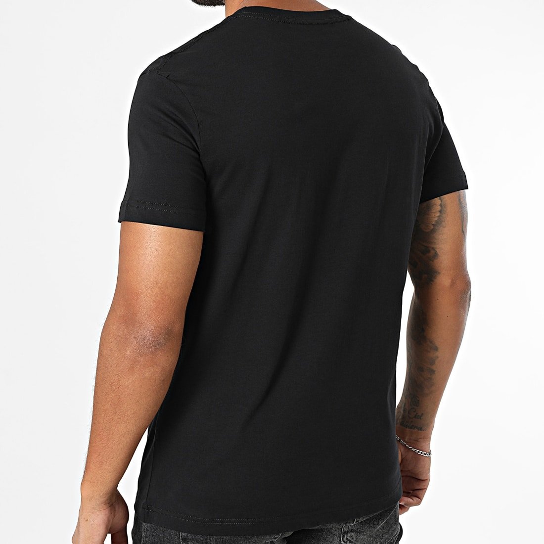 T-S manches courtes  Versace Jeans 79GAHT00 CJ00T G89 BLACK + GOLD