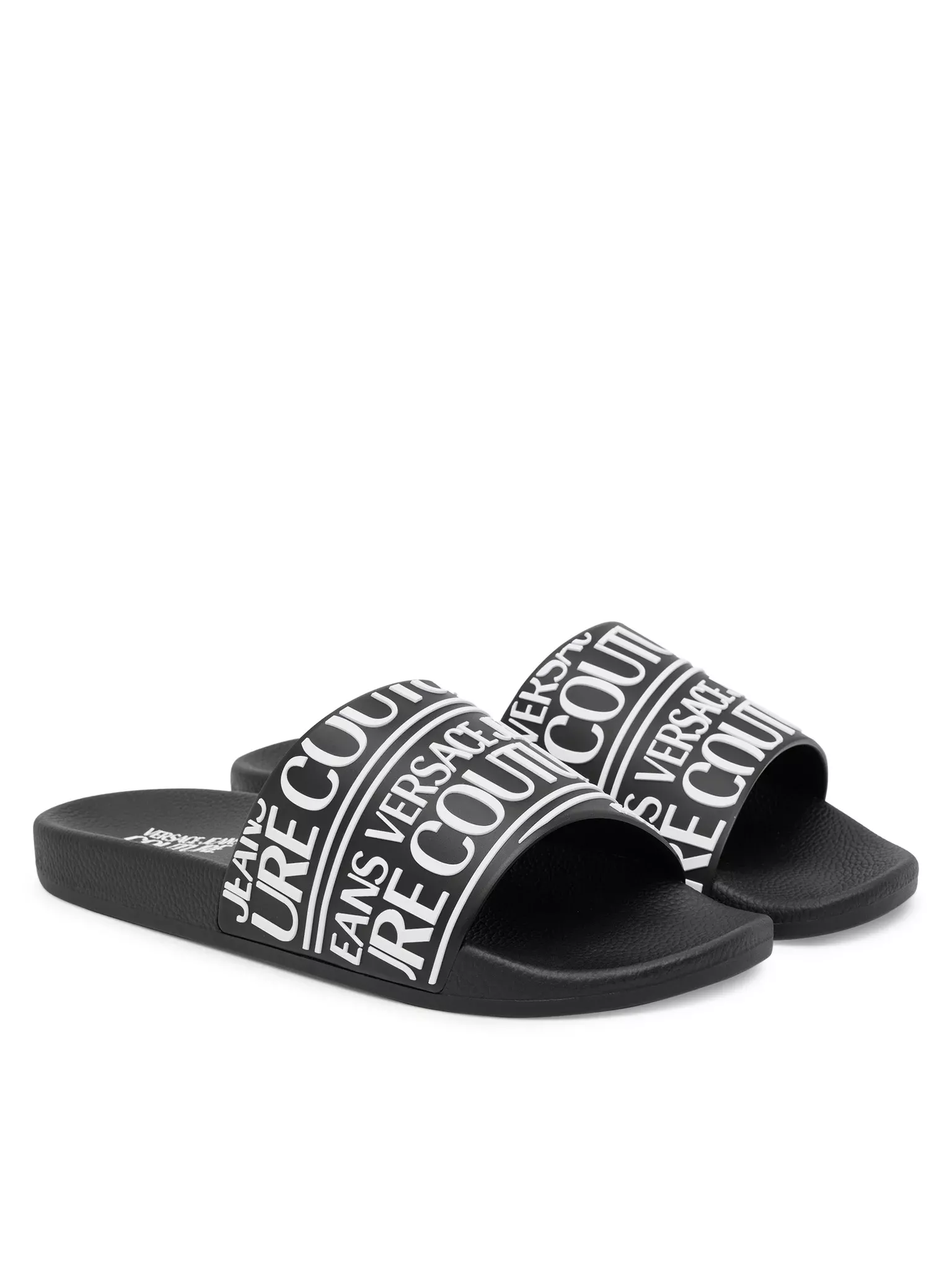 Tongs / Mules  Versace Jeans 79YA3SQ1 71352 899 BLACK