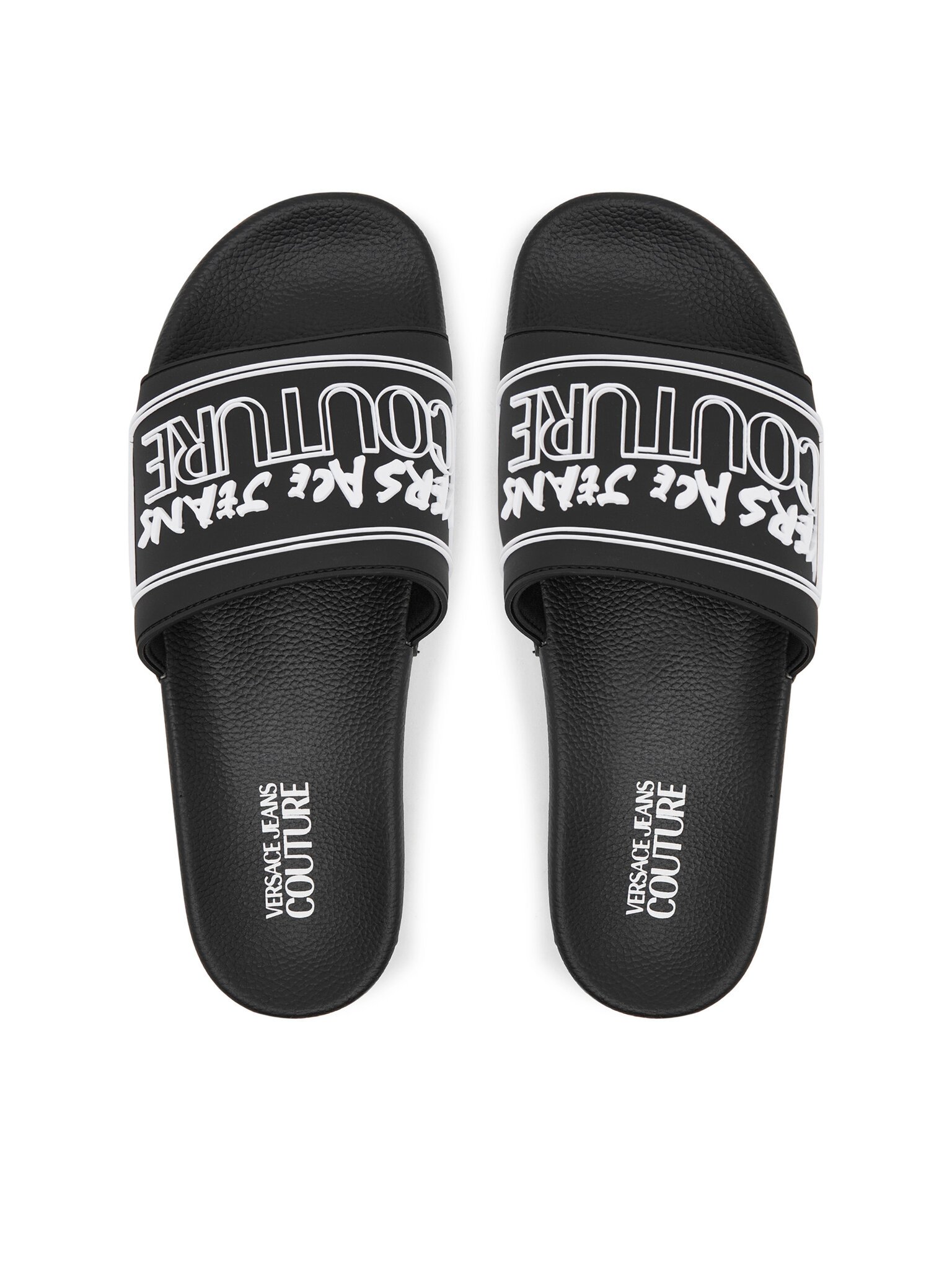 Tongs / Mules  Versace Jeans 79YA3SQ3 ZSC22 899 BLACK