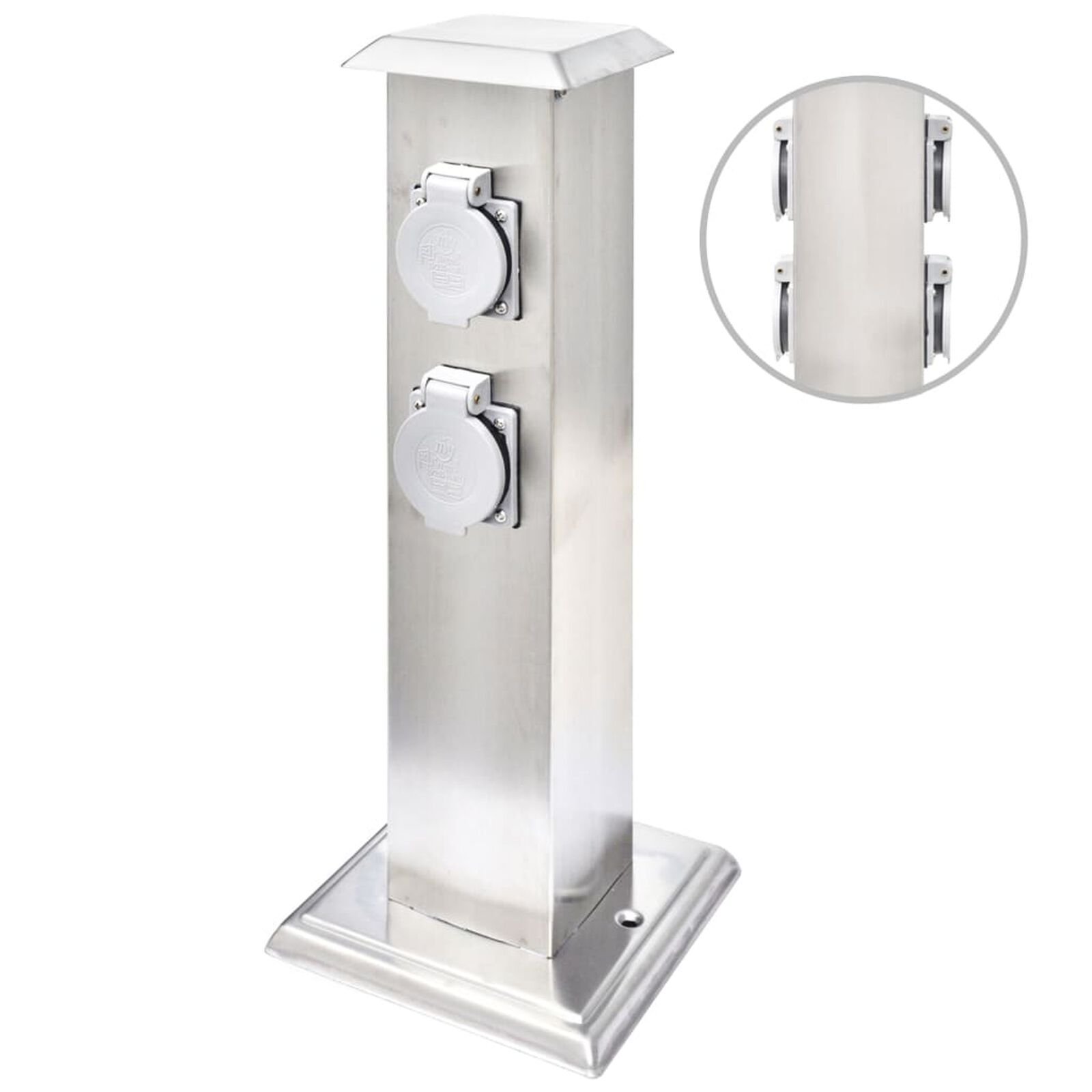 Autres  VidaXL 41236 Argent