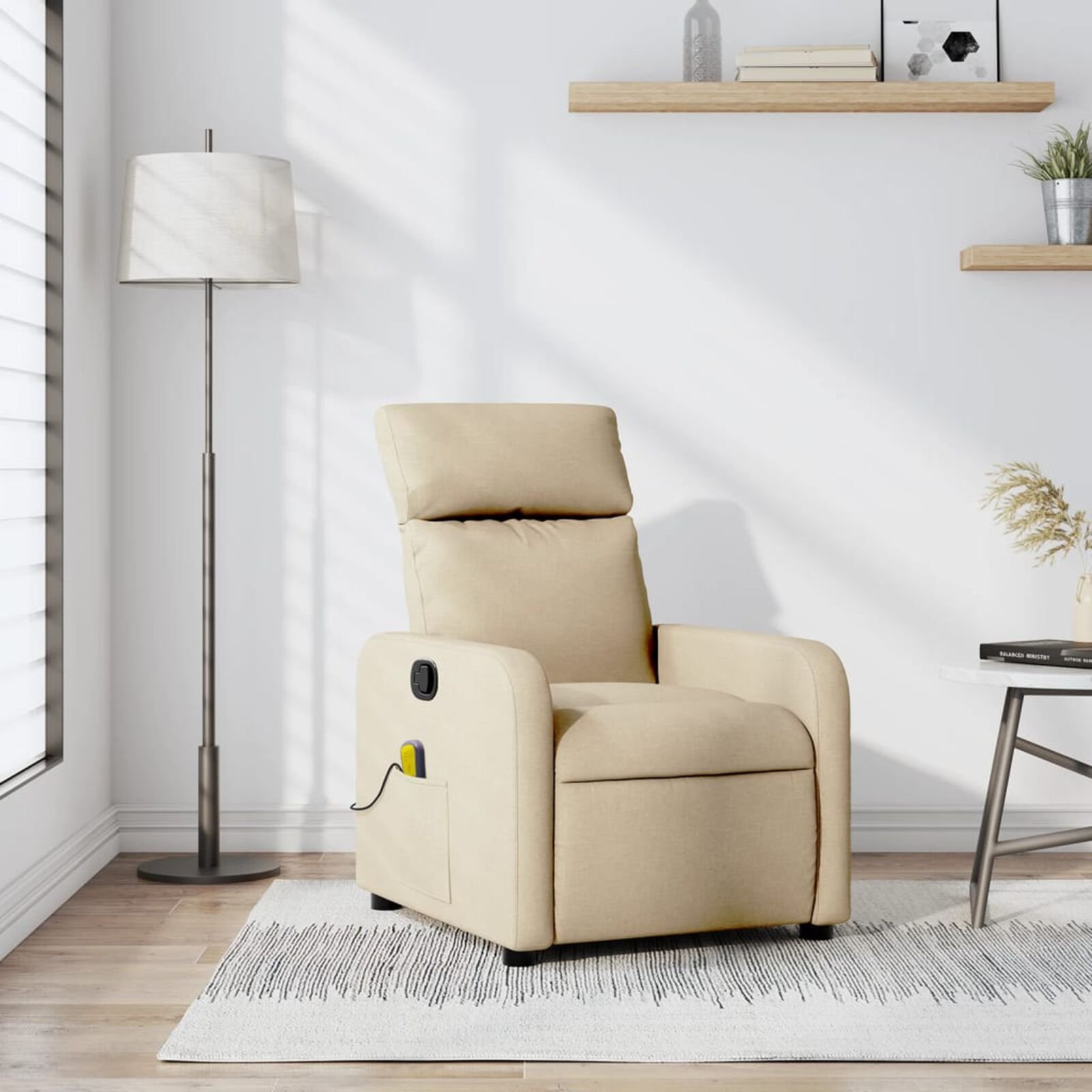 Canapés et fauteuils  VidaXL 374182 Crème