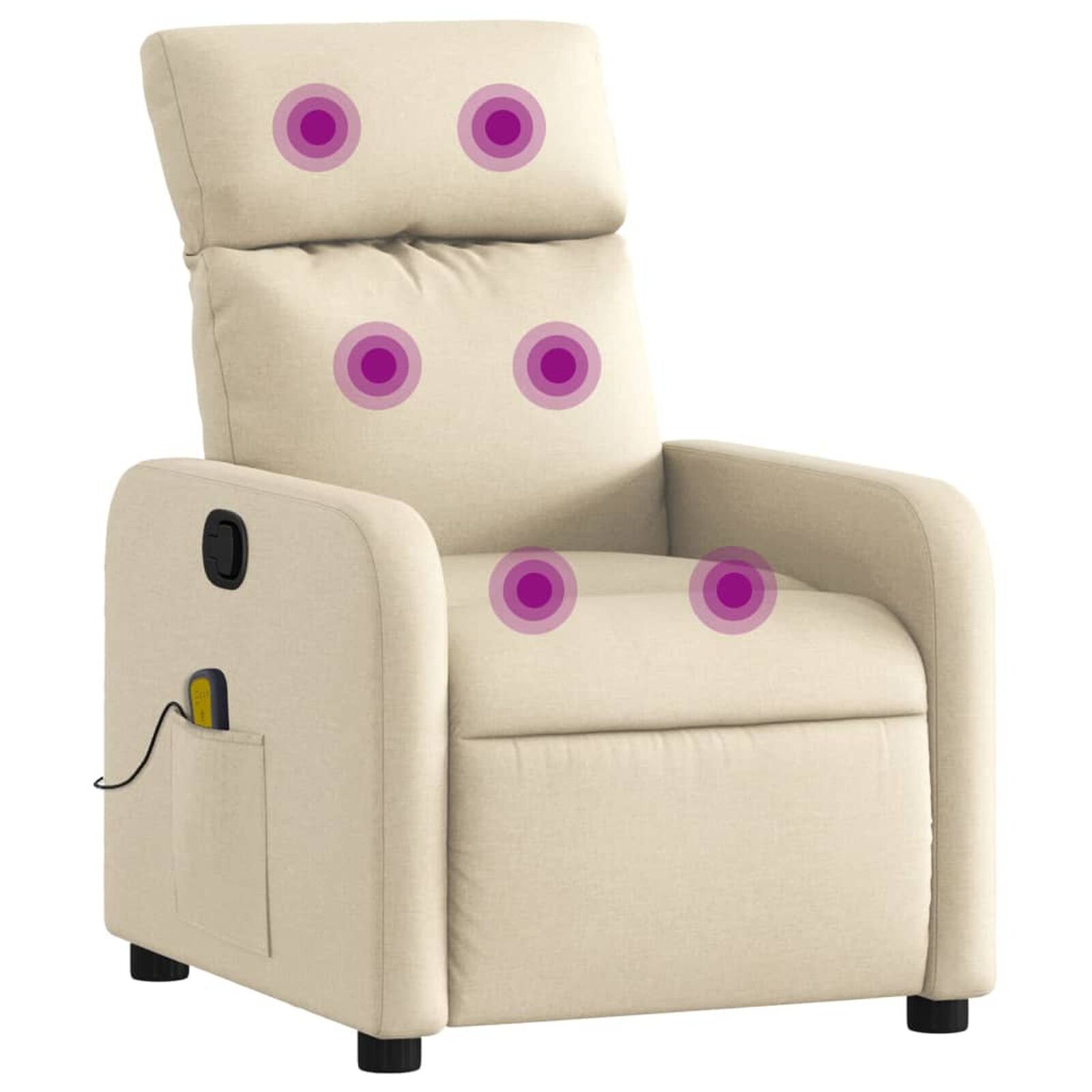 Canapés et fauteuils  VidaXL 374182 Crème