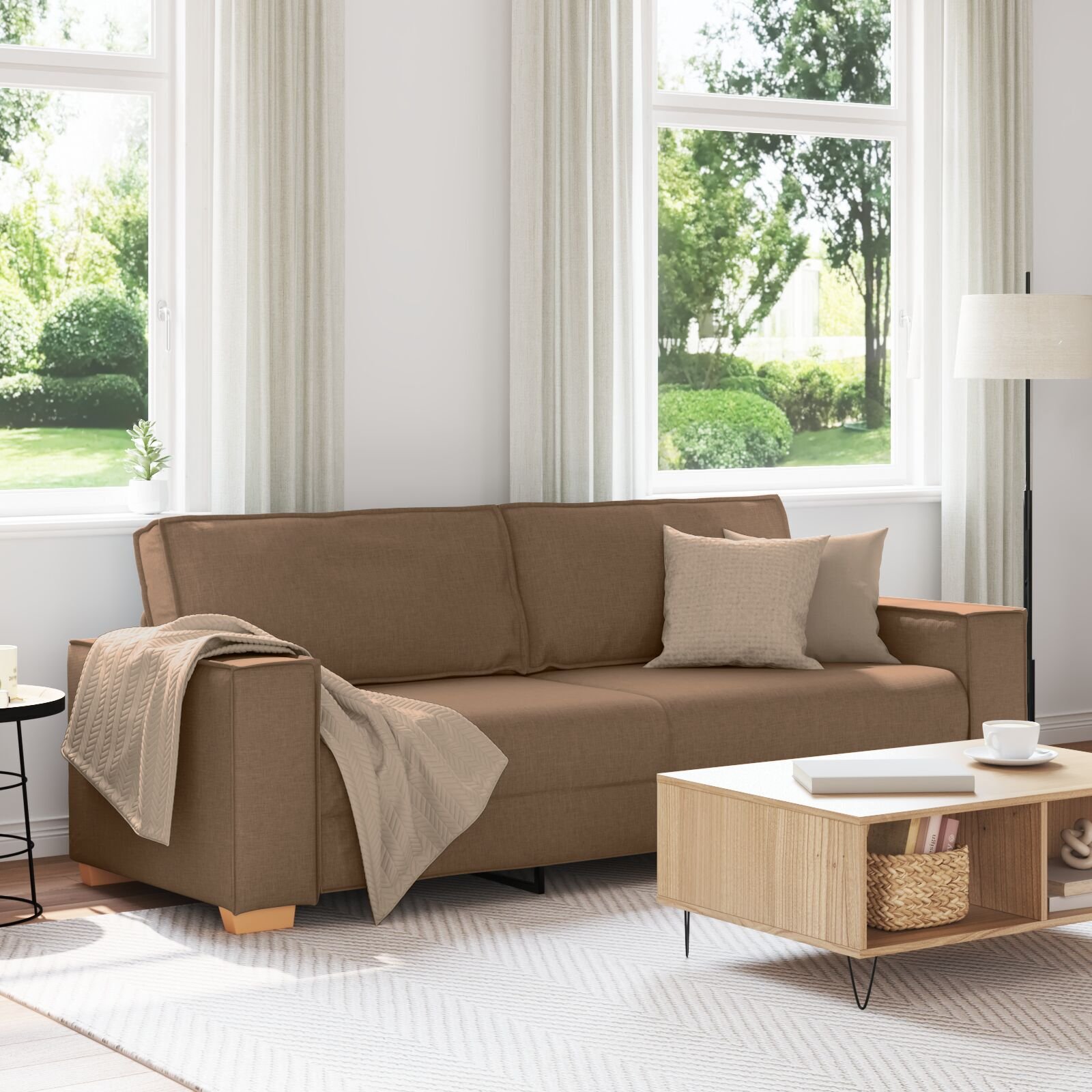 Canapés  VidaXL 4104994 Marron