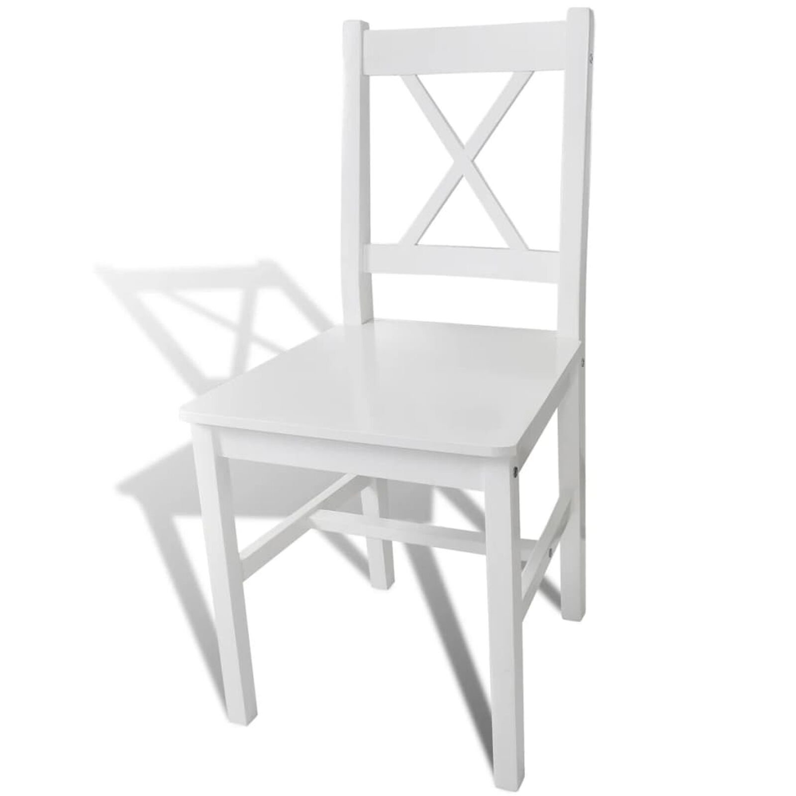 Chaises  VidaXL 241511 Blanc