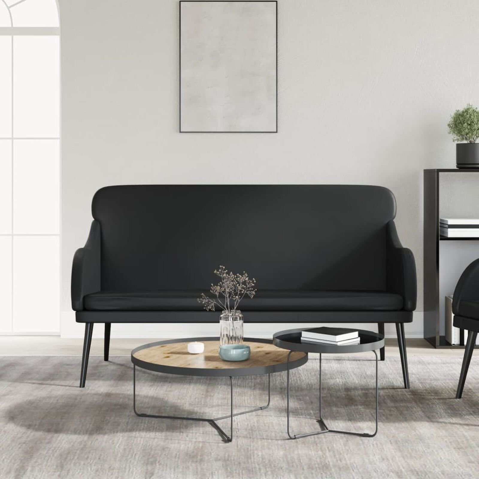 Chaises  VidaXL 351430 Noir