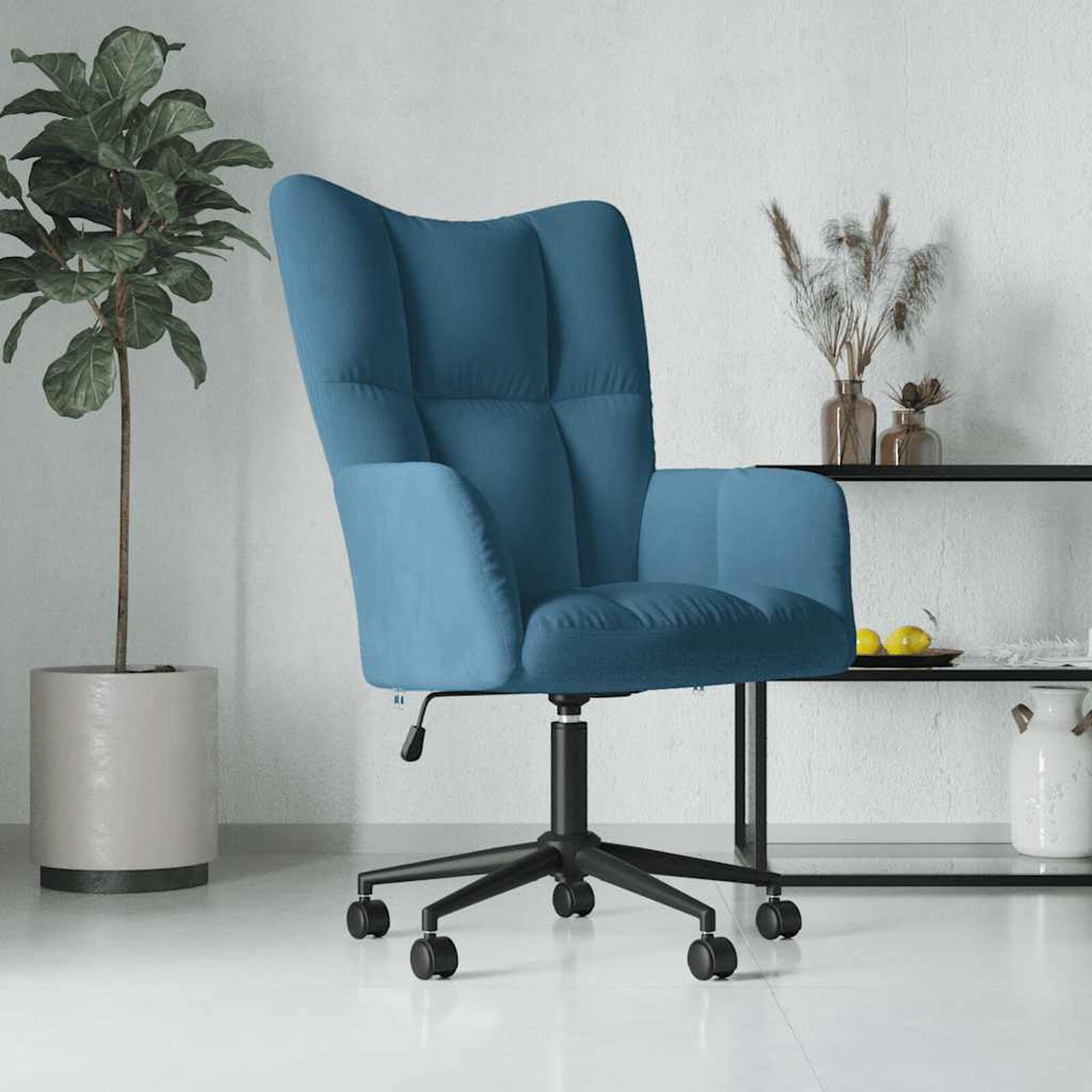 Chaises  VidaXL 353356 Bleu