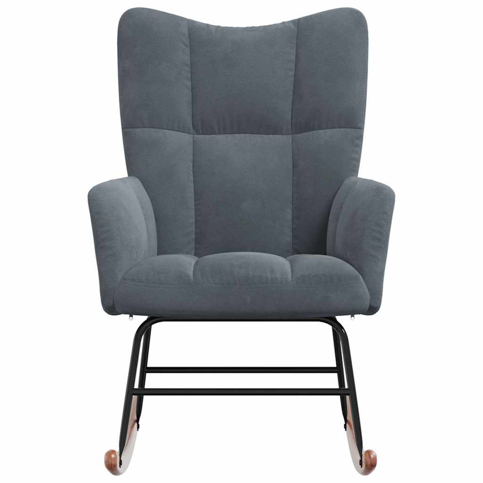 Chaises  VidaXL 353362 Gris foncé