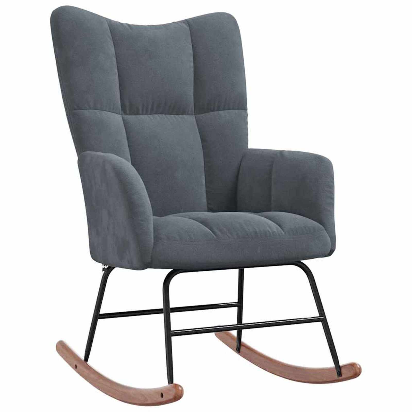 Chaises  VidaXL 353362 Gris foncé