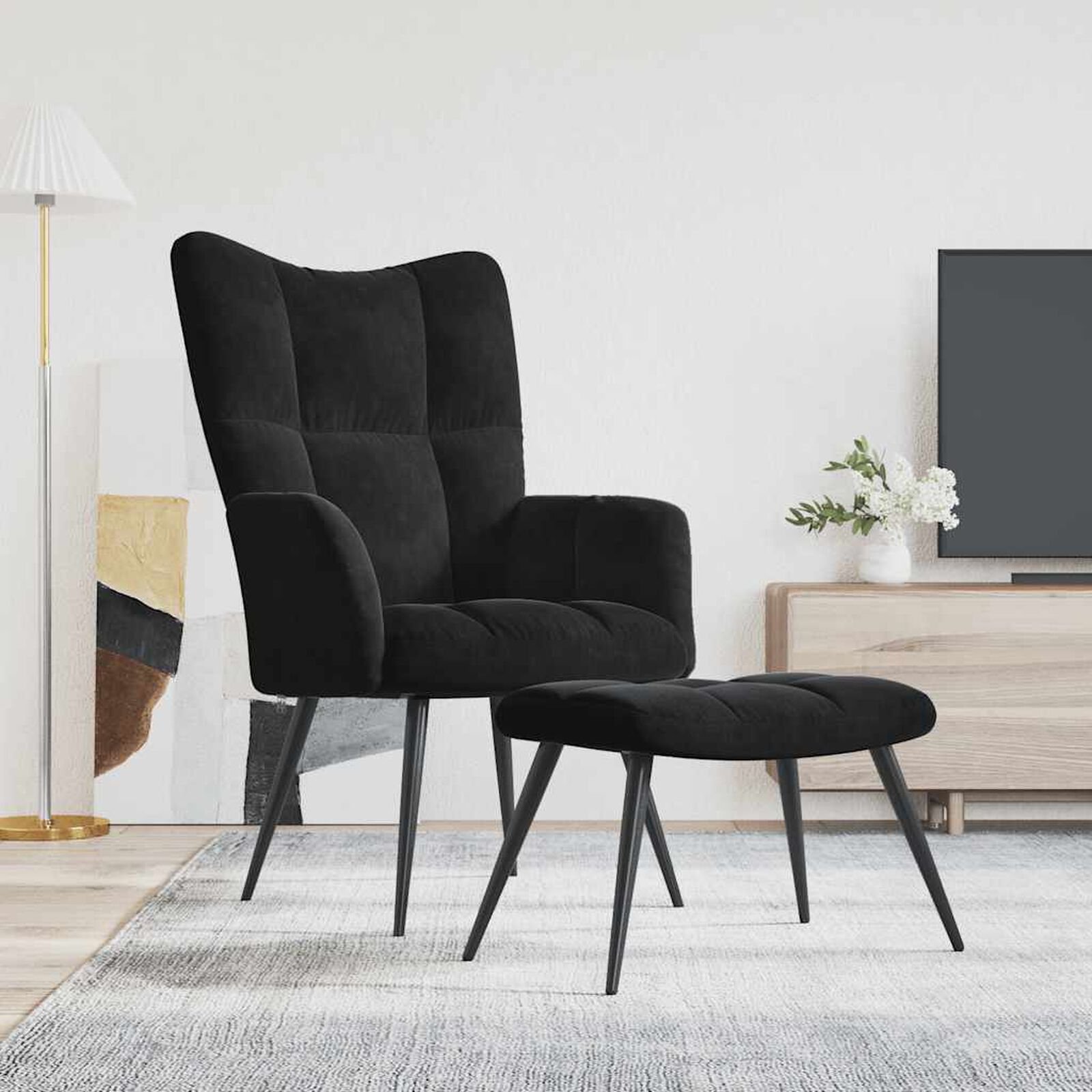 Chaises  VidaXL 354902 Noir