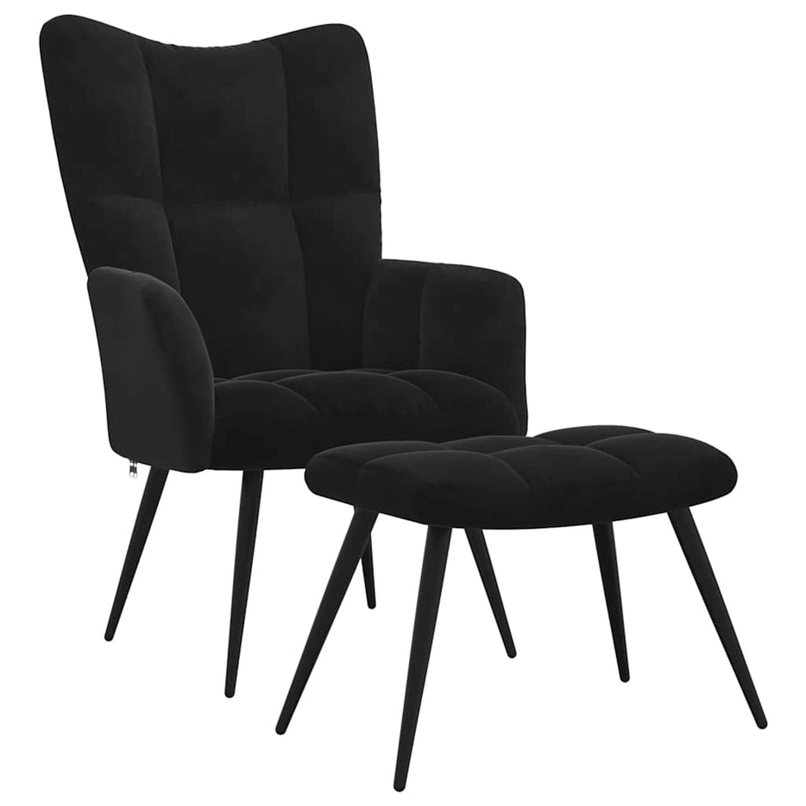 Chaises  VidaXL 354902 Noir