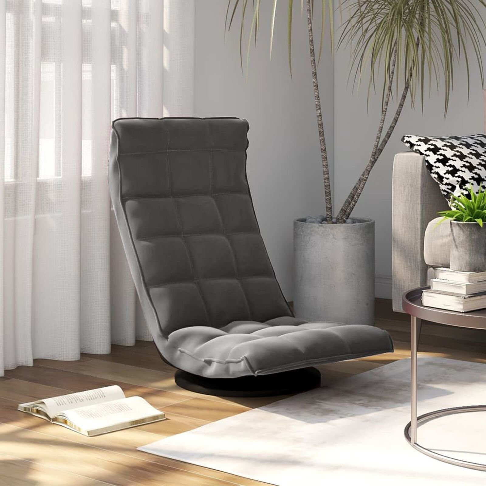 Chaises  VidaXL 4019711 Gris foncé