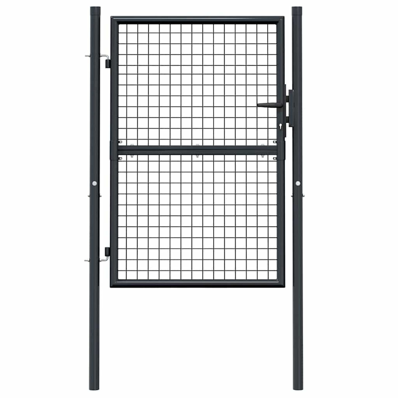 Clôtures et barrières   VidaXL 145772 Gris