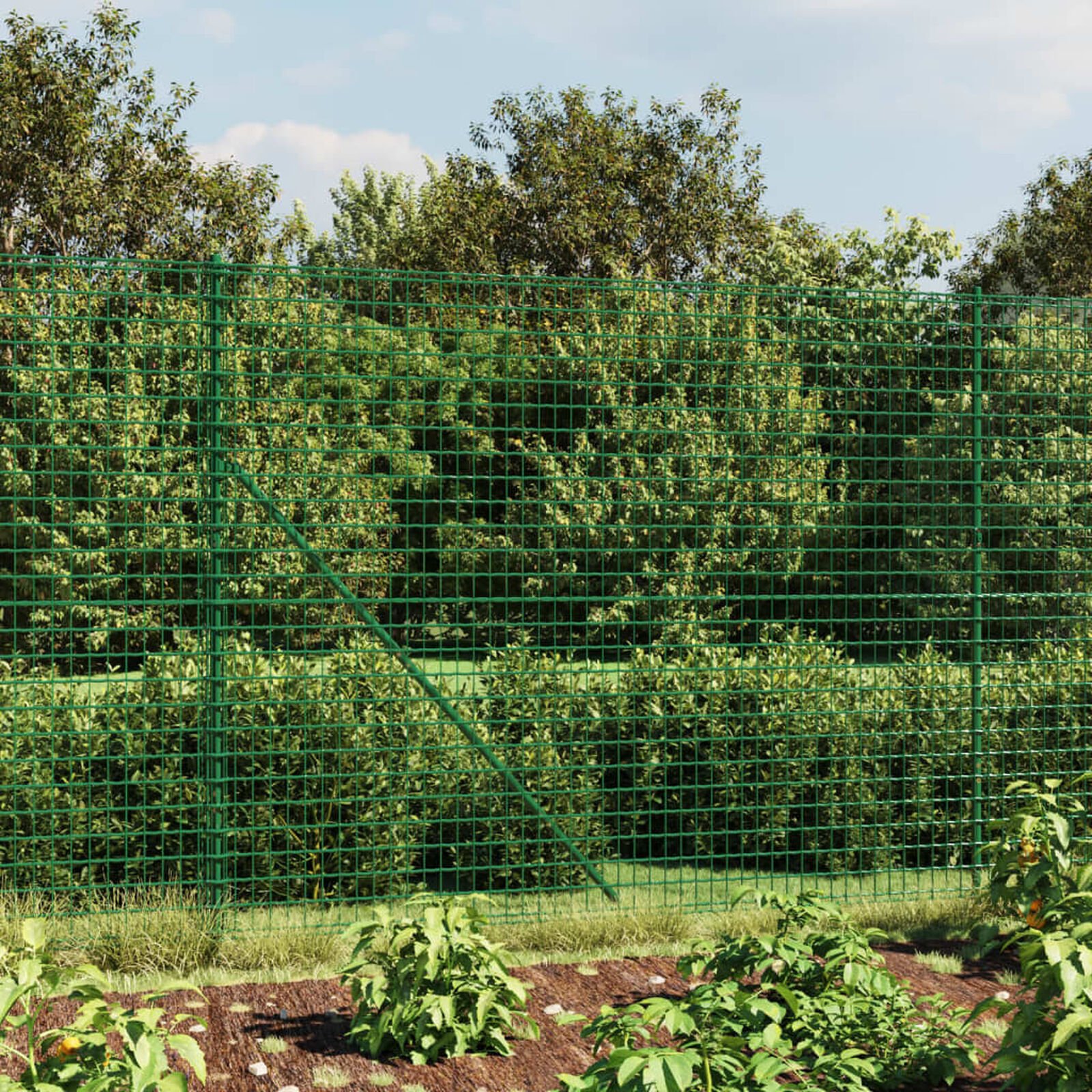 Clôtures et barrières   VidaXL 154053 Vert