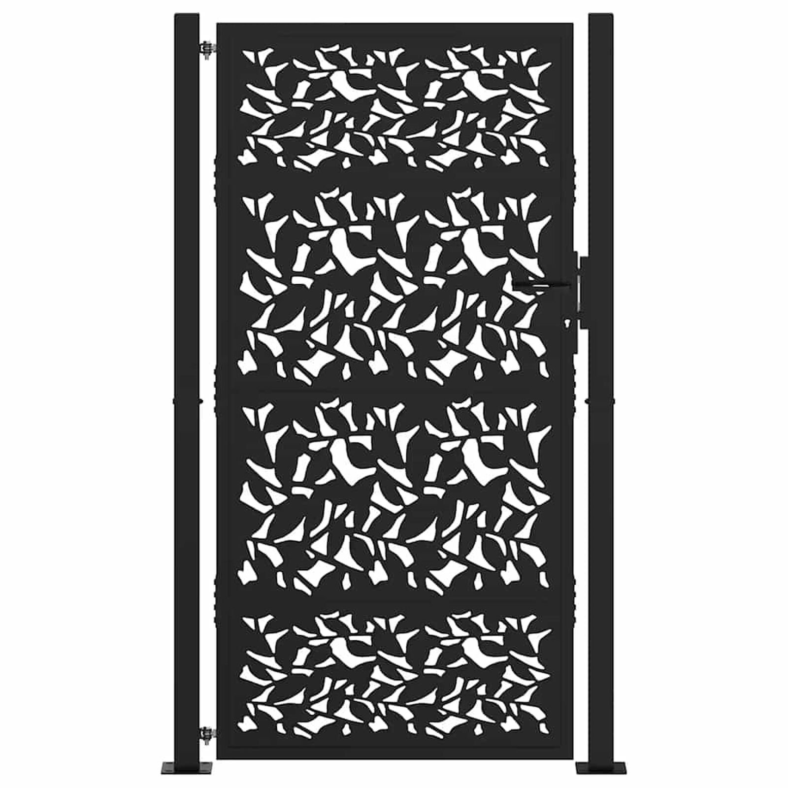 Clôtures et barrières   VidaXL 4100962 Noir