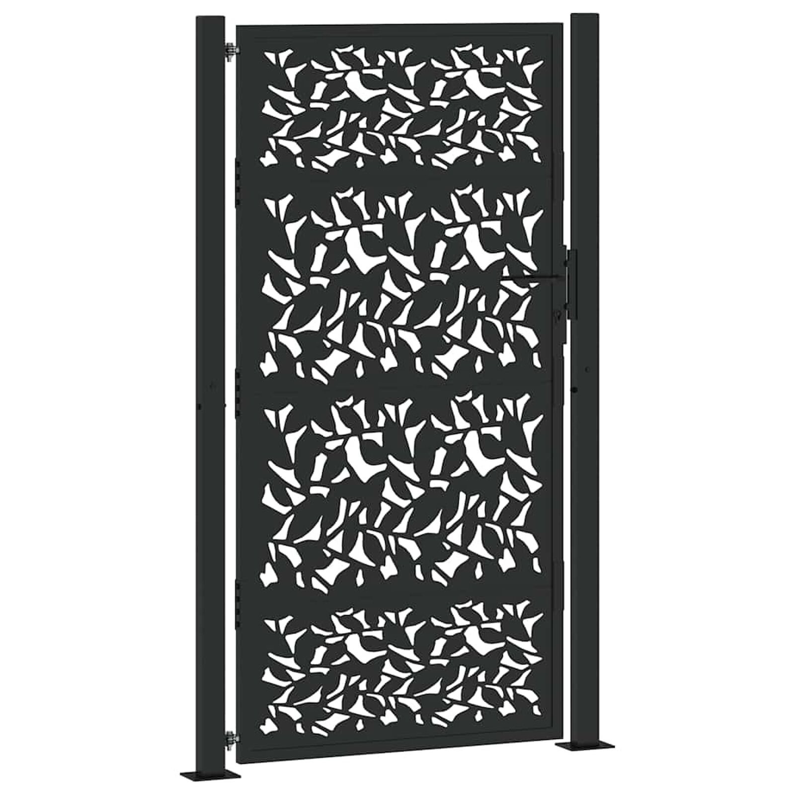 Clôtures et barrières   VidaXL 4100962 Noir