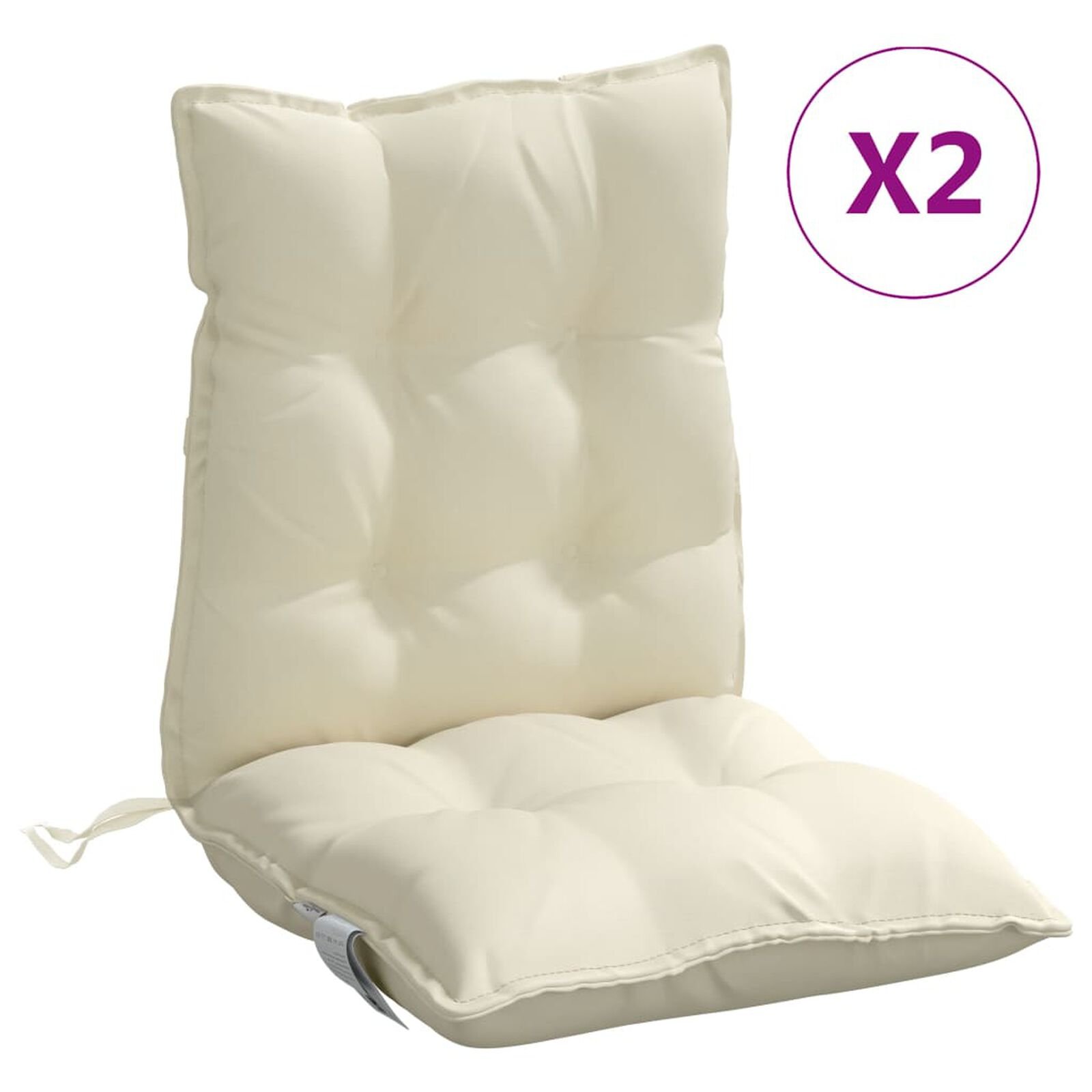Décor   VidaXL 377677 Crème