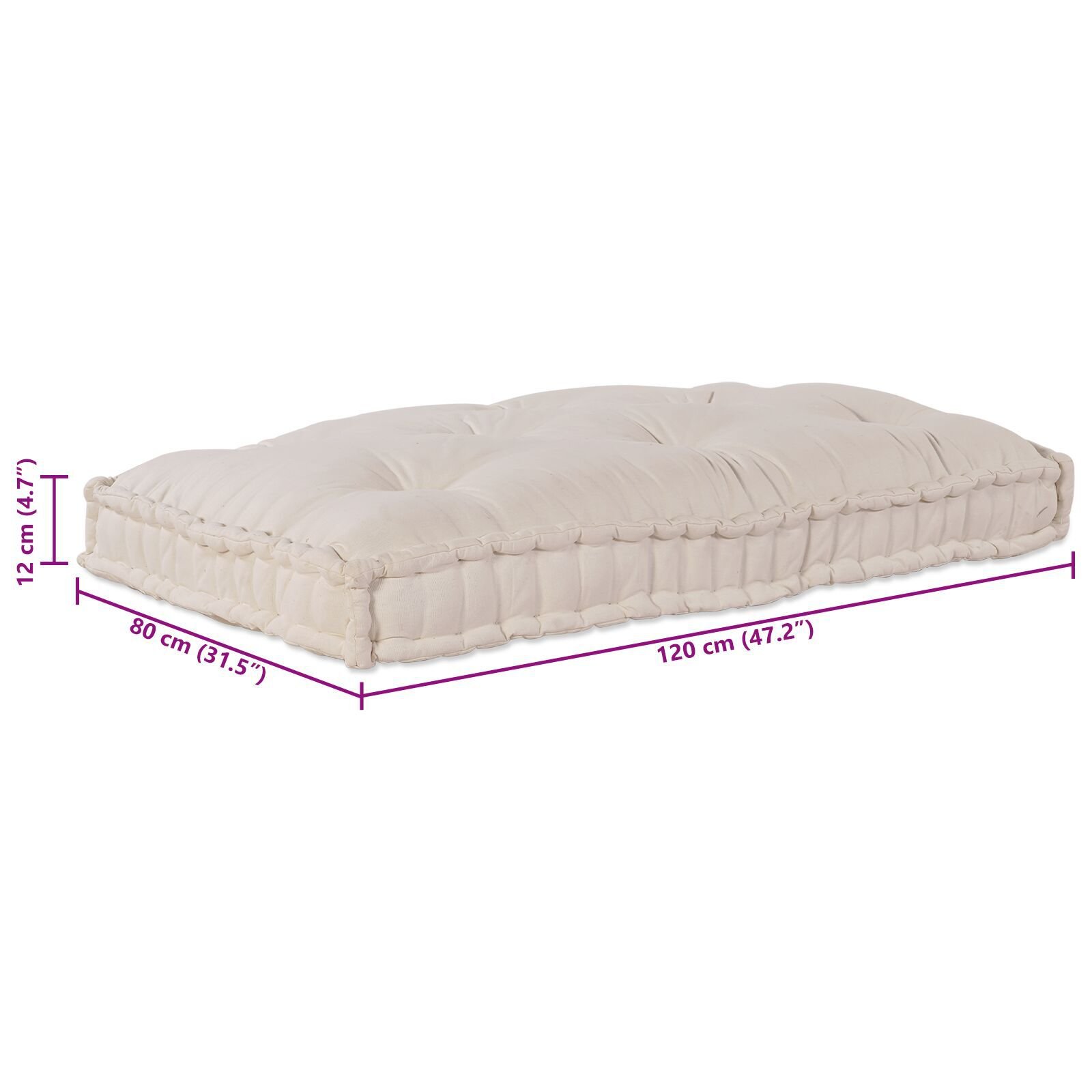 Décor   VidaXL 4019082 Creme