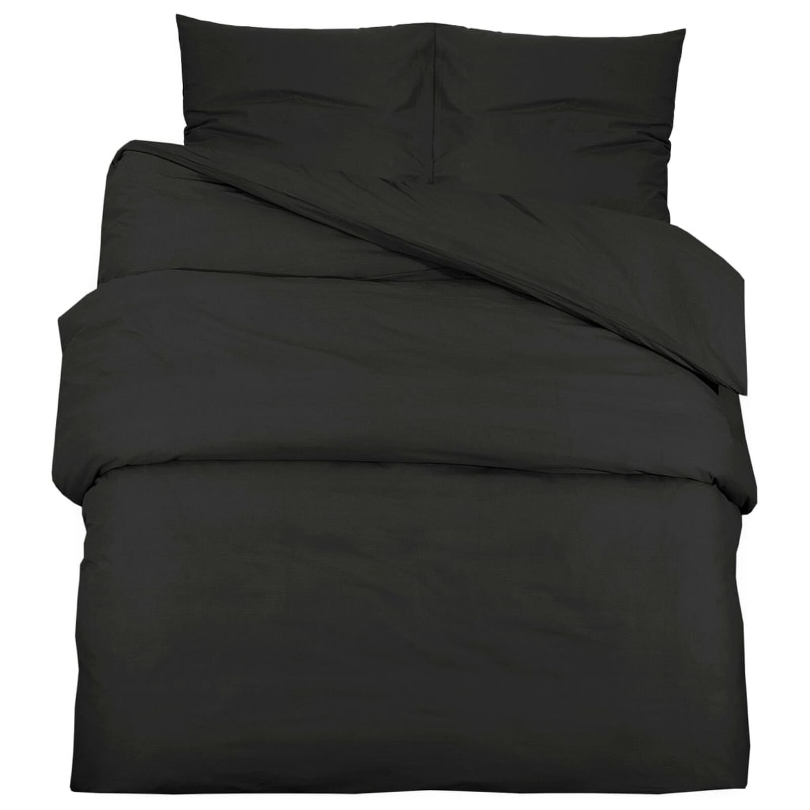 Linge de lit  VidaXL 135978 Noir