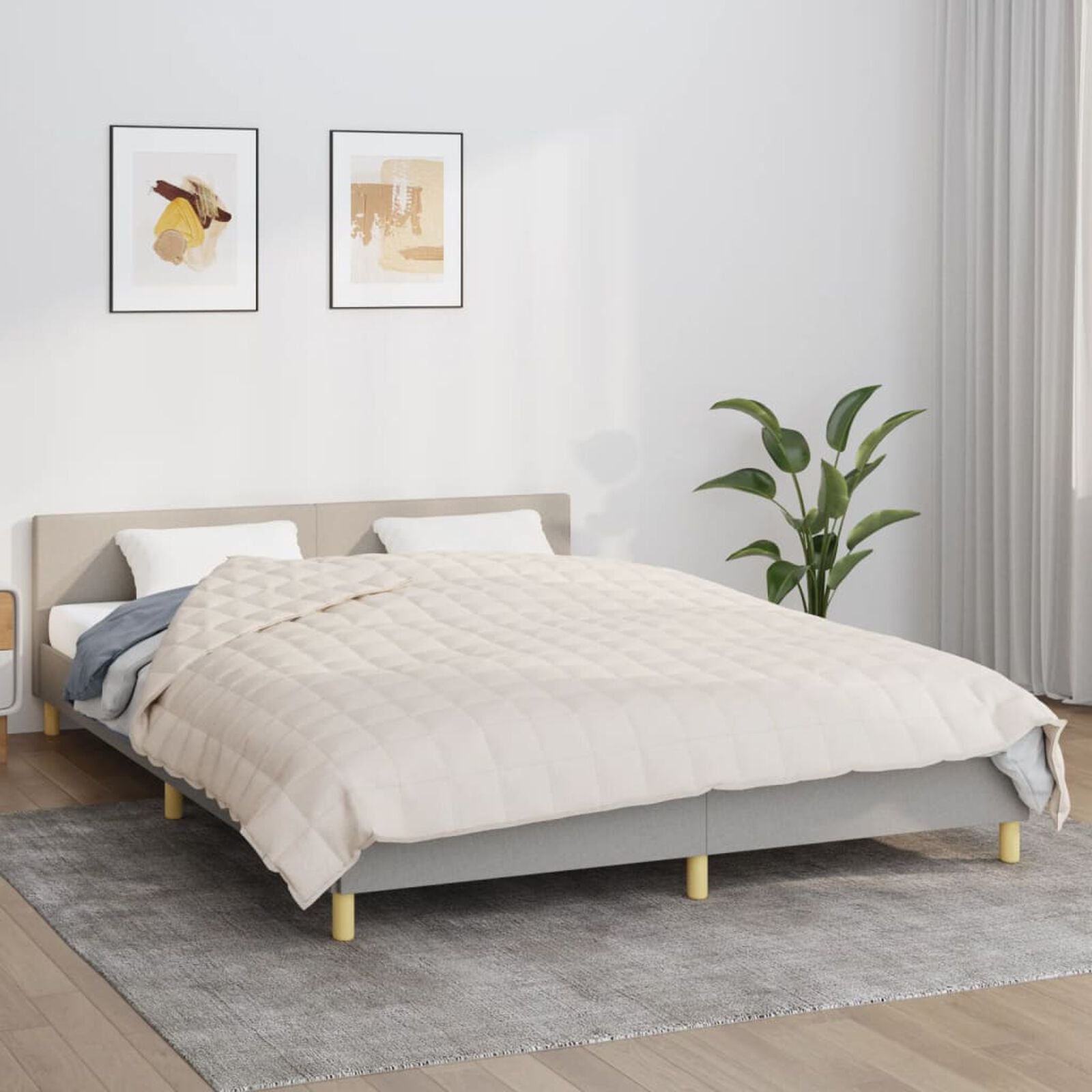 Maison et Jardin  VidaXL 350764 Crème