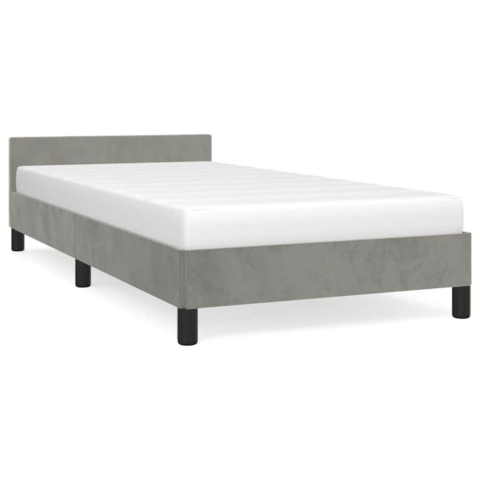 Meubles de chambre  VidaXL 347537 Gris clair