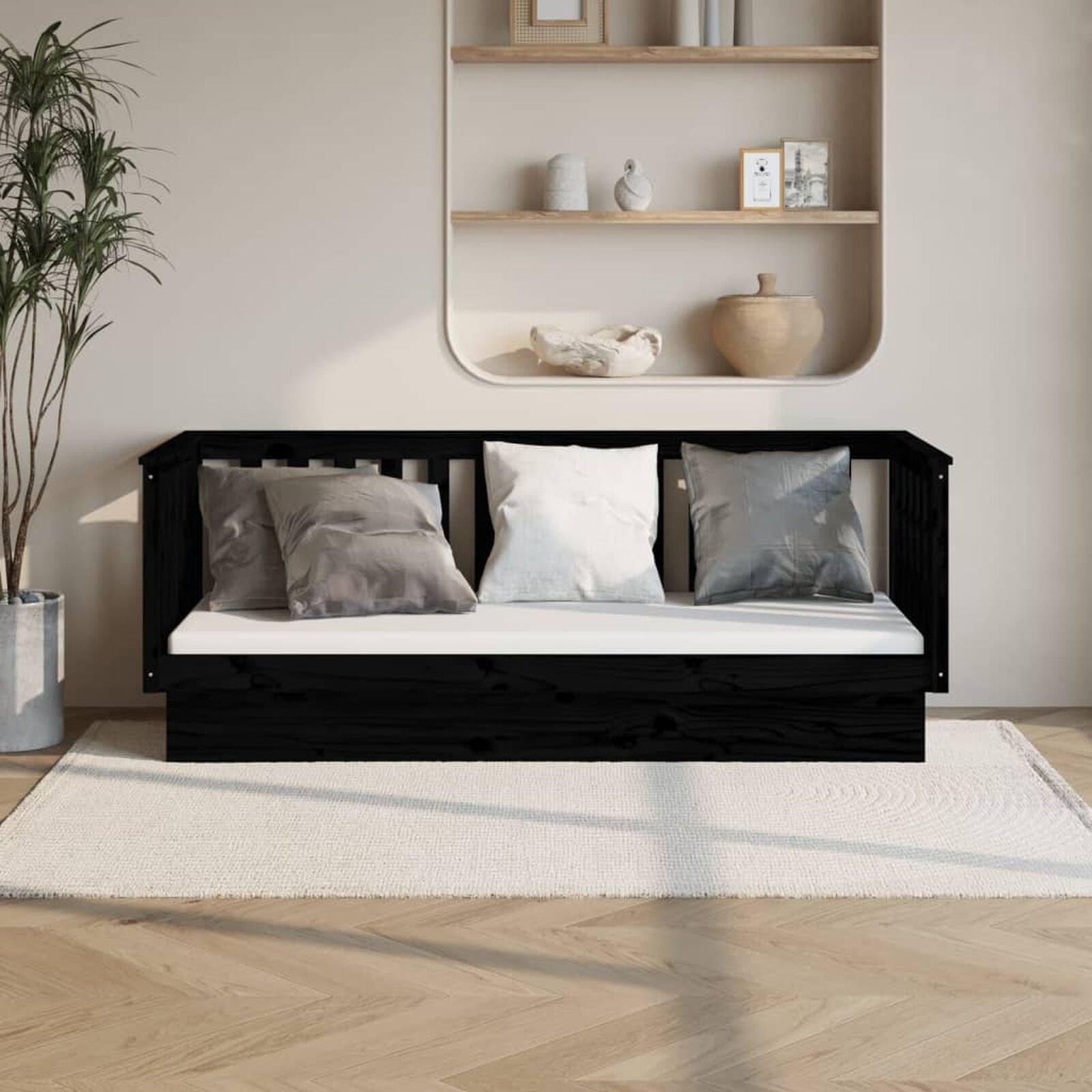 Meubles de chambre  VidaXL 821583 Noir