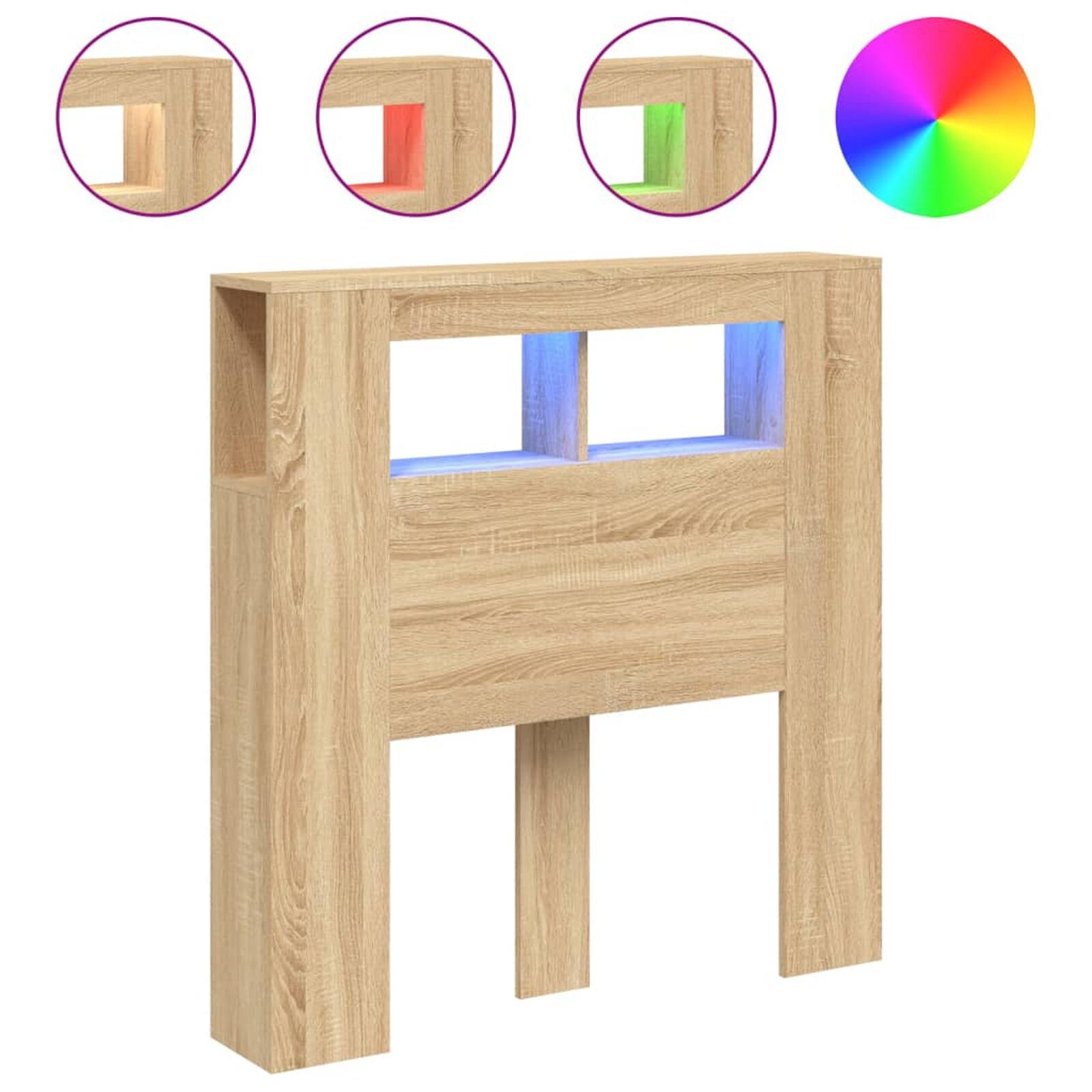 Meubles de chambre  VidaXL 837332 Chene