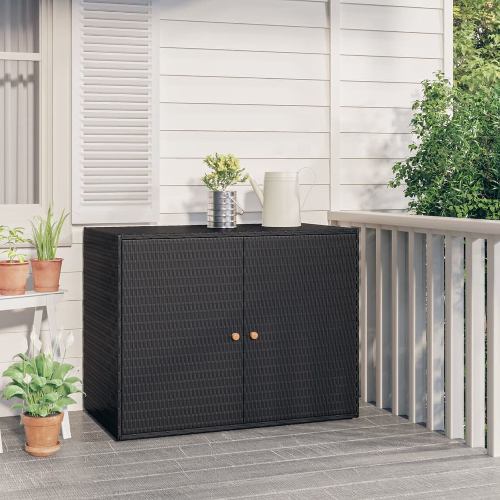 Meubles de rangement  VidaXL 319868 Noir