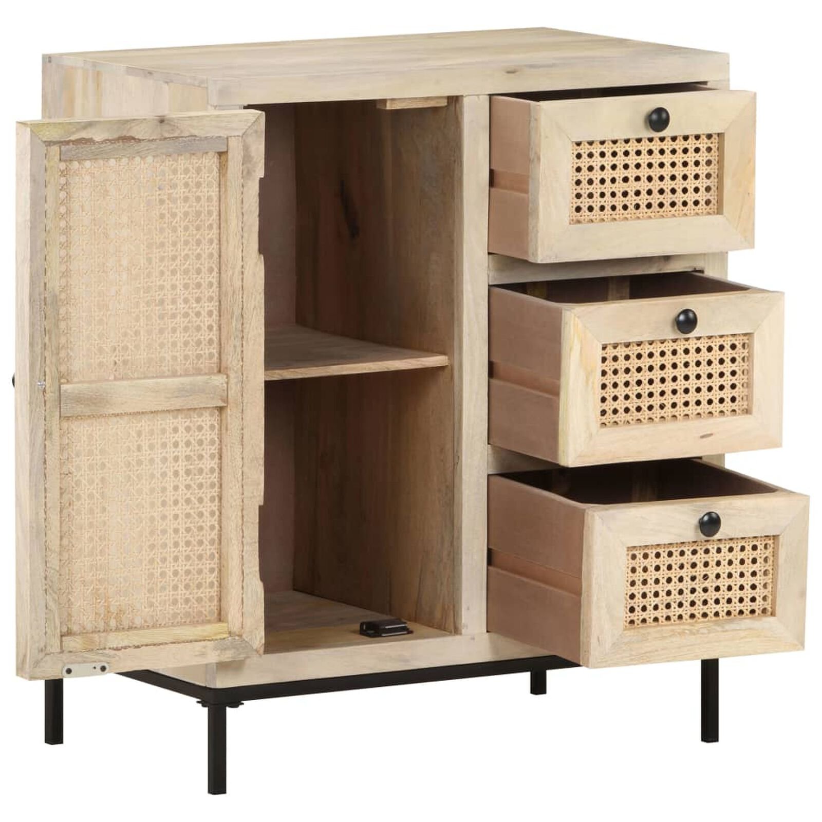 Meubles de rangement  VidaXL 323508 Naturel