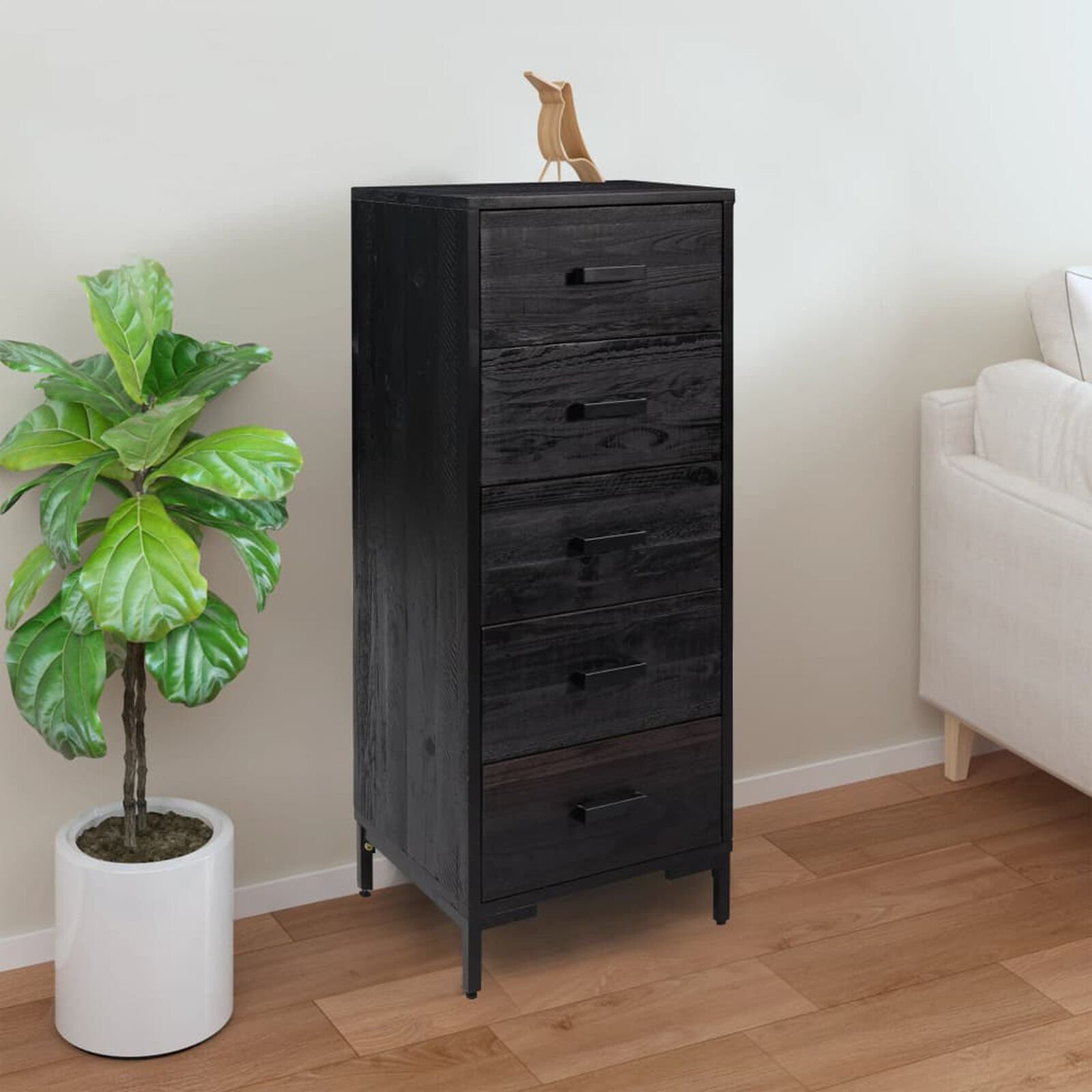Meubles de rangement  VidaXL 4009896 Noir