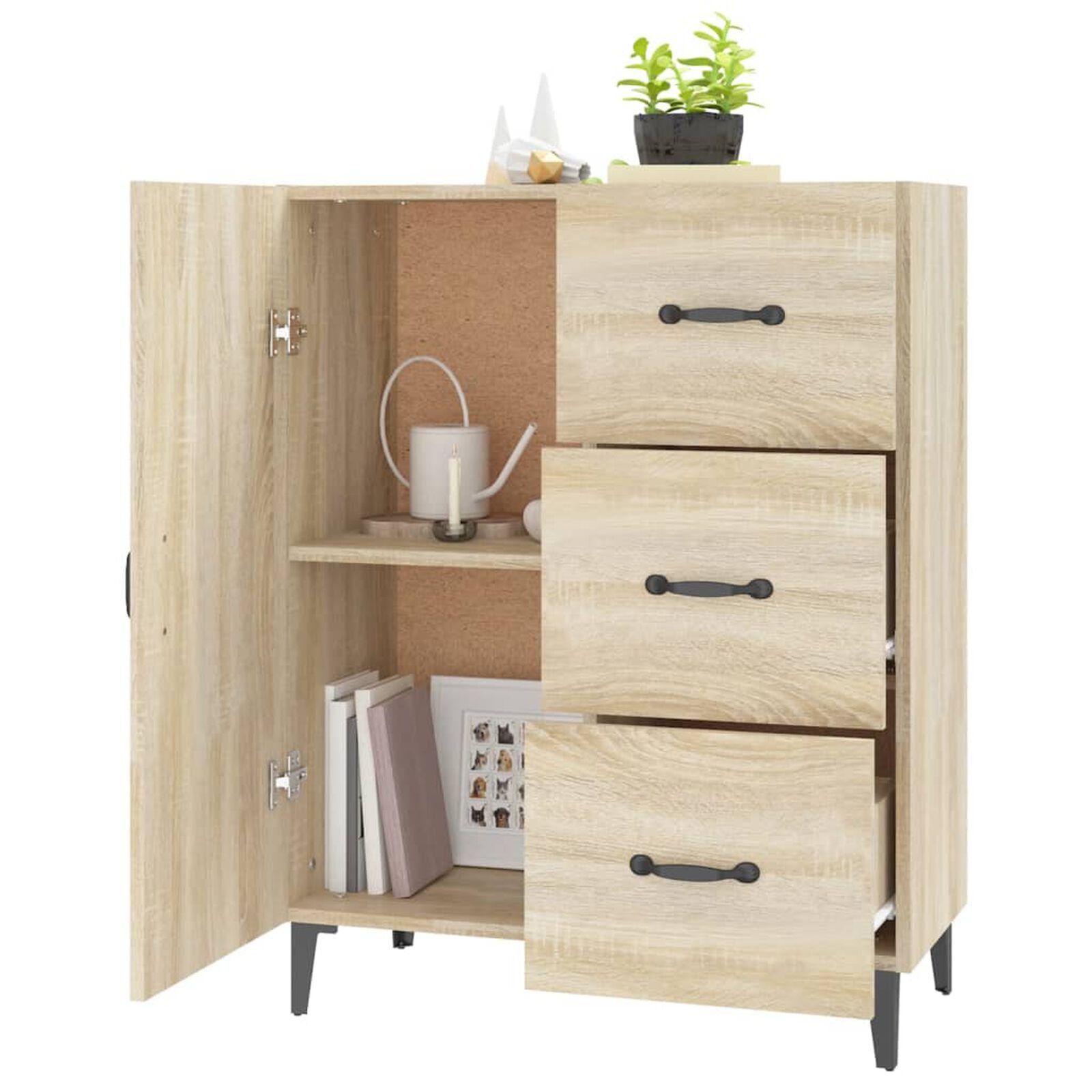 Meubles de rangement  VidaXL 812180 Chene