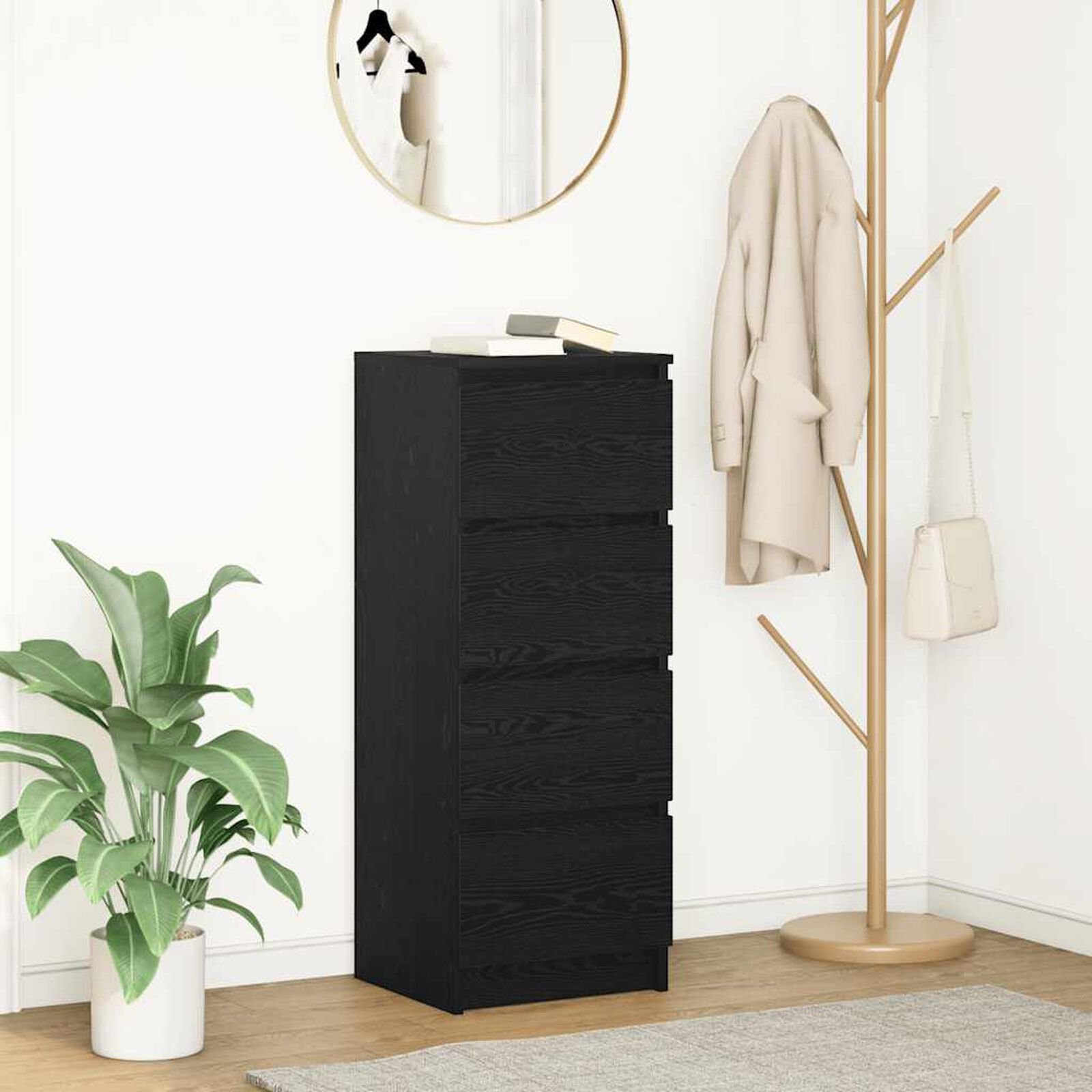 Meubles de rangement  VidaXL 861698 Noir