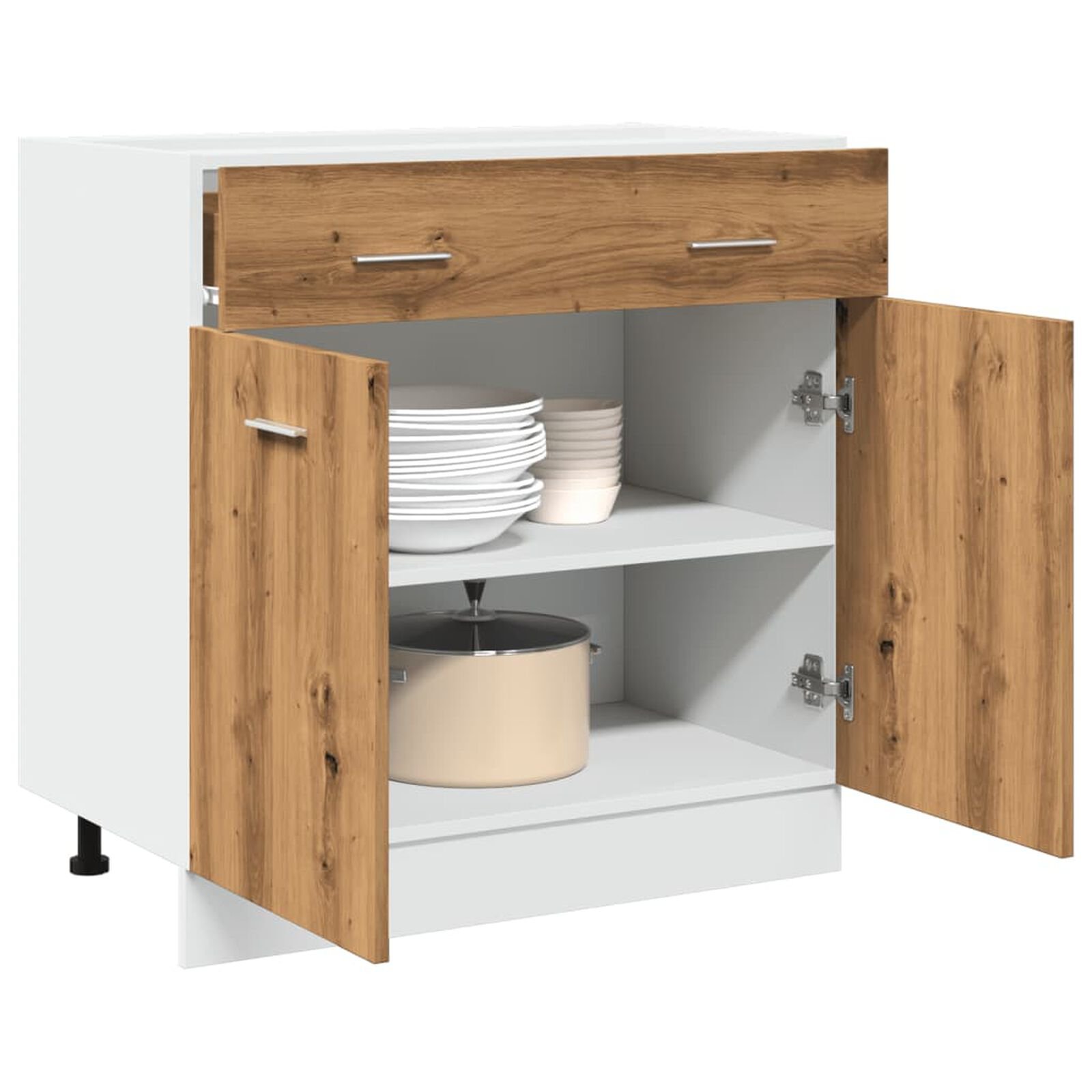 Meubles de rangement  VidaXL 870935 Chene