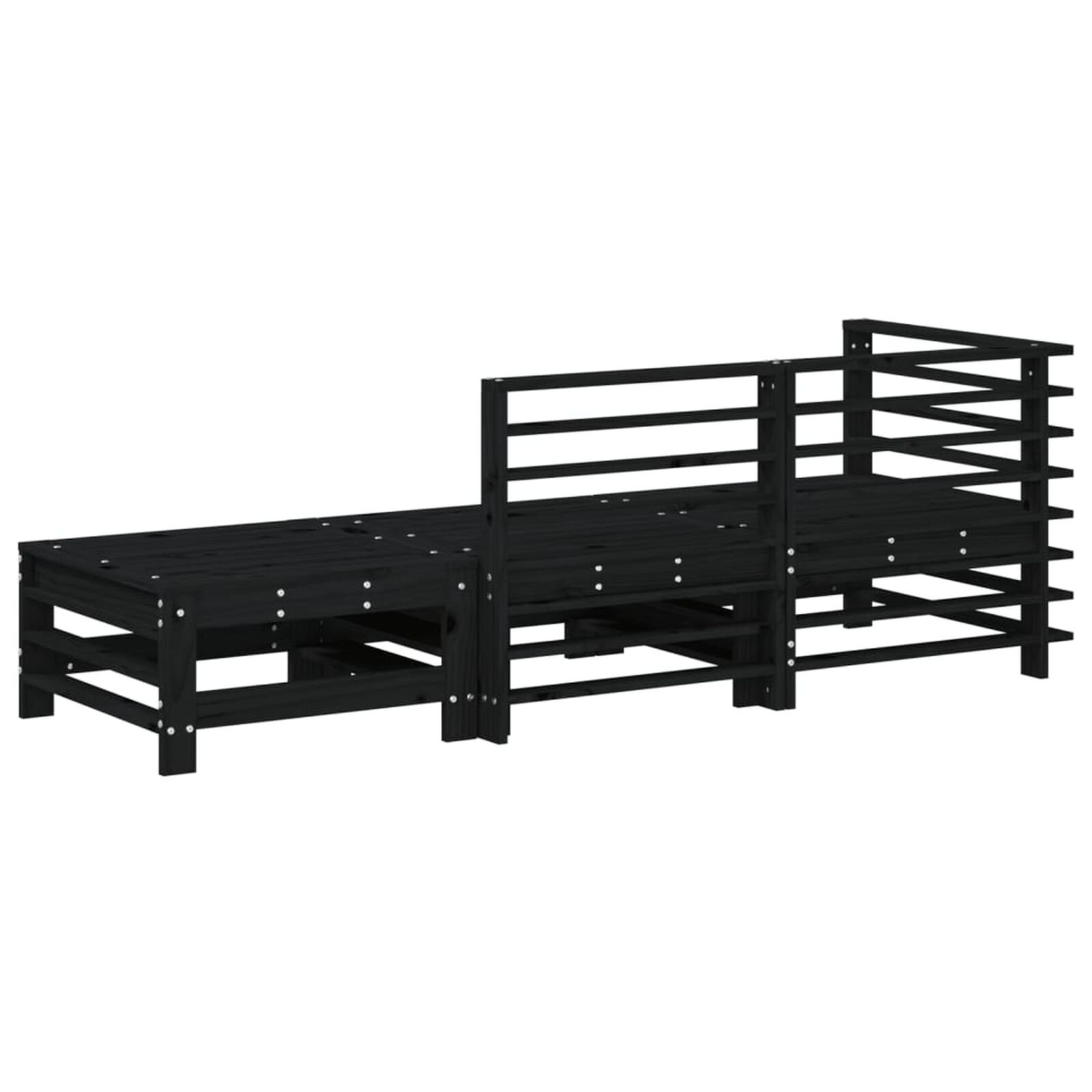 Meubles de salon  VidaXL 825650 Noir