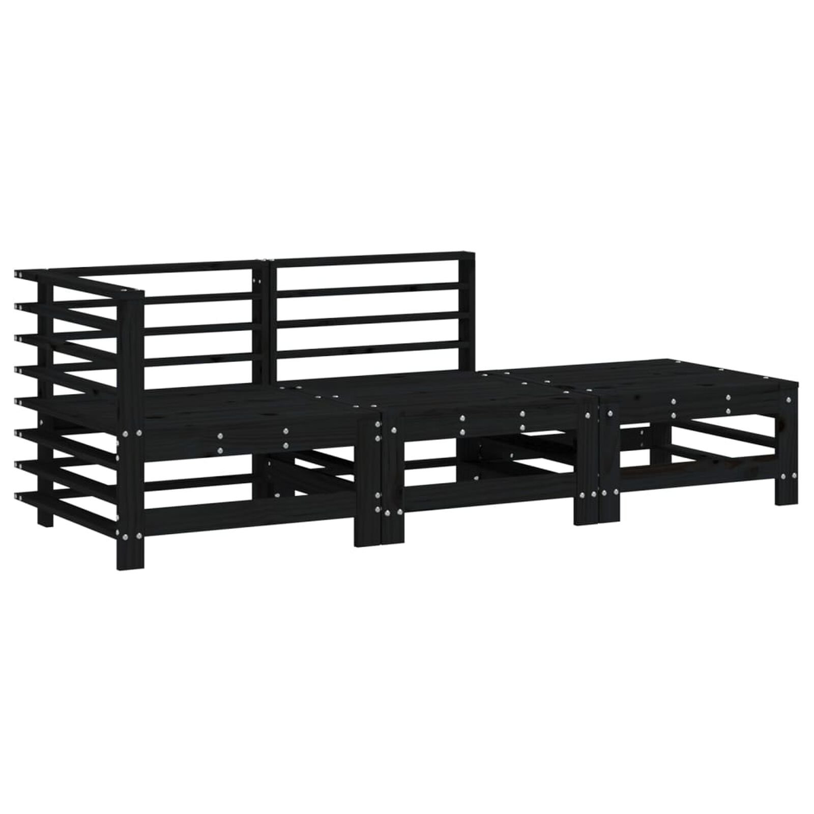 Meubles de salon  VidaXL 825650 Noir