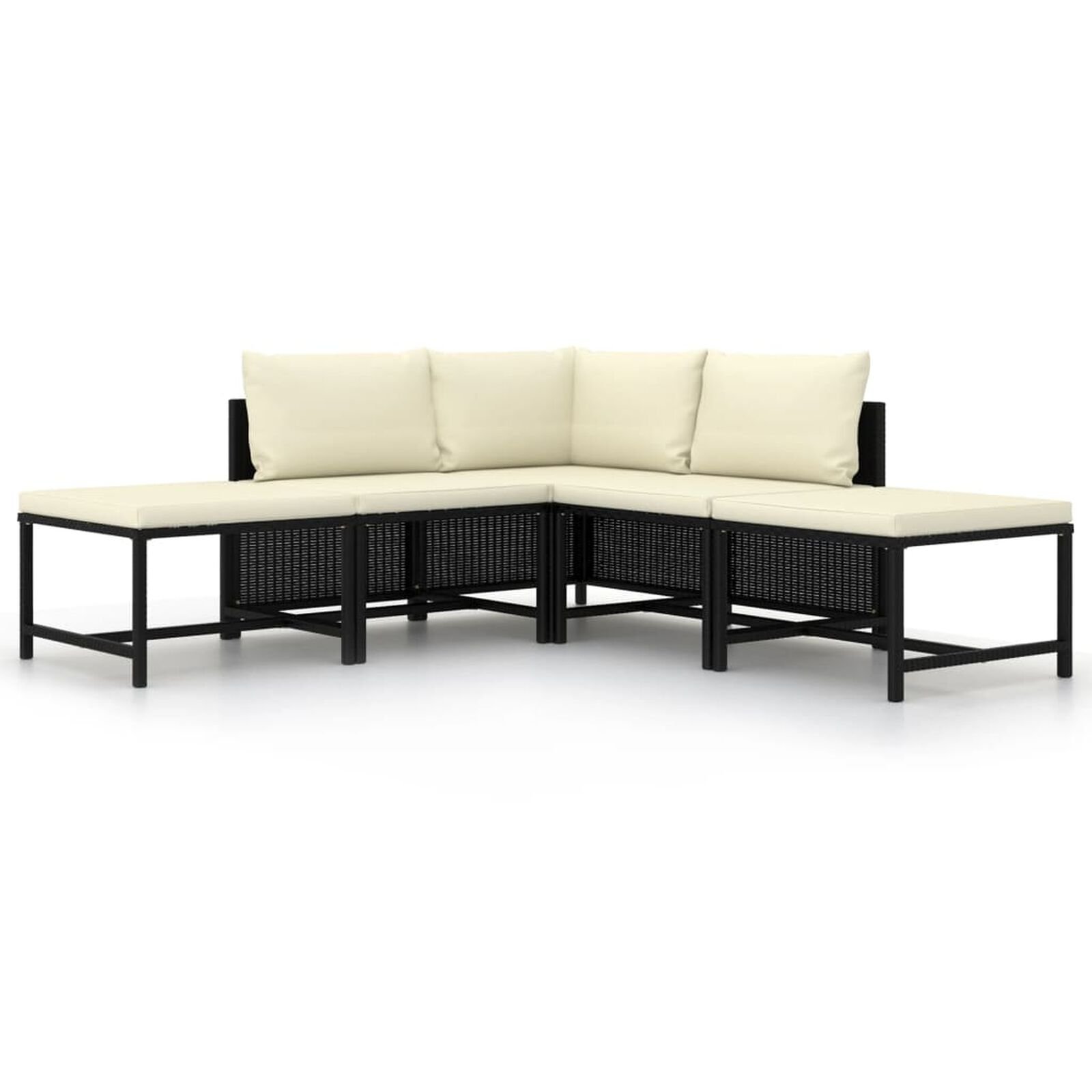 Mobilier d'extérieur  VidaXL 313517 Noir