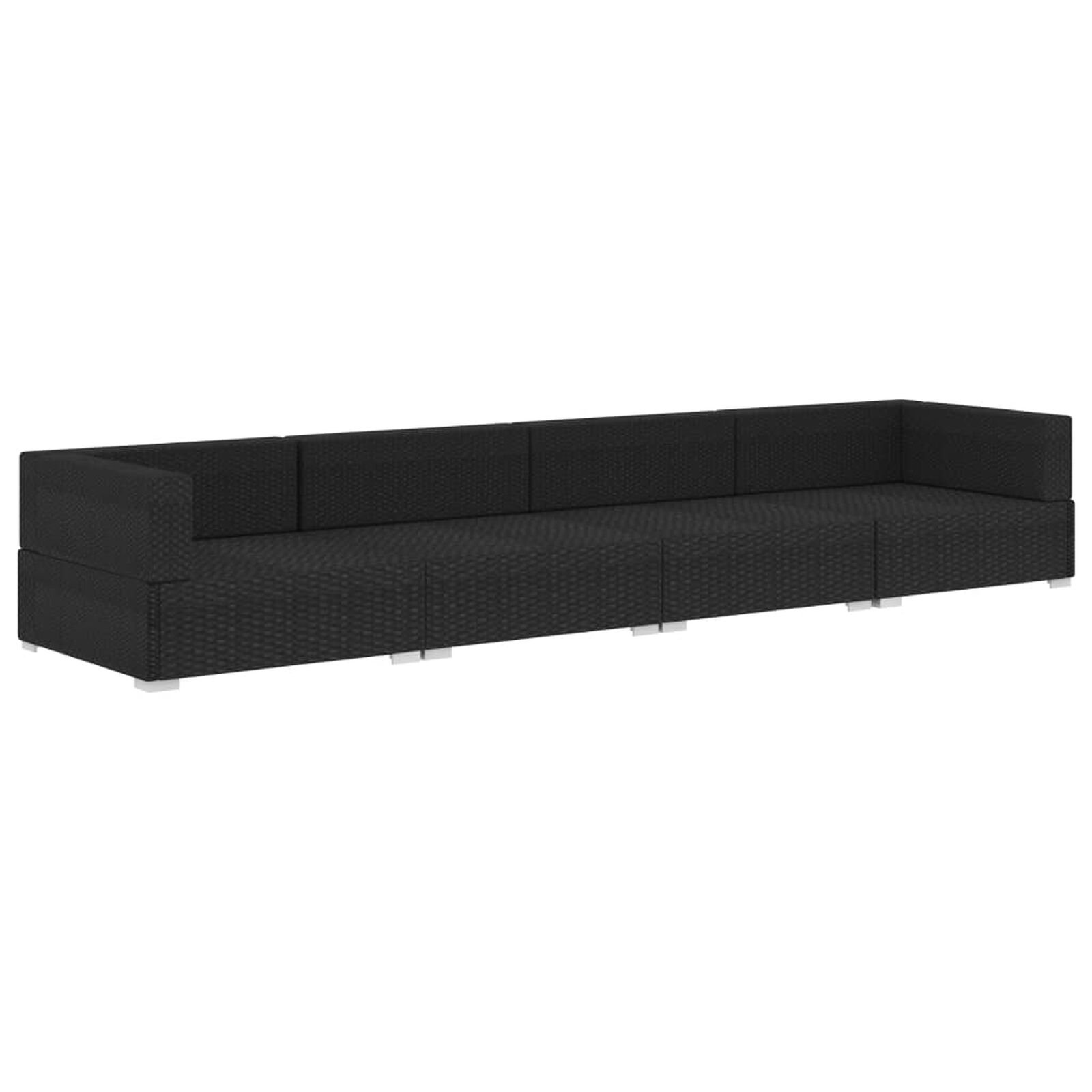 Mobilier d'extérieur  VidaXL 313696 Noir