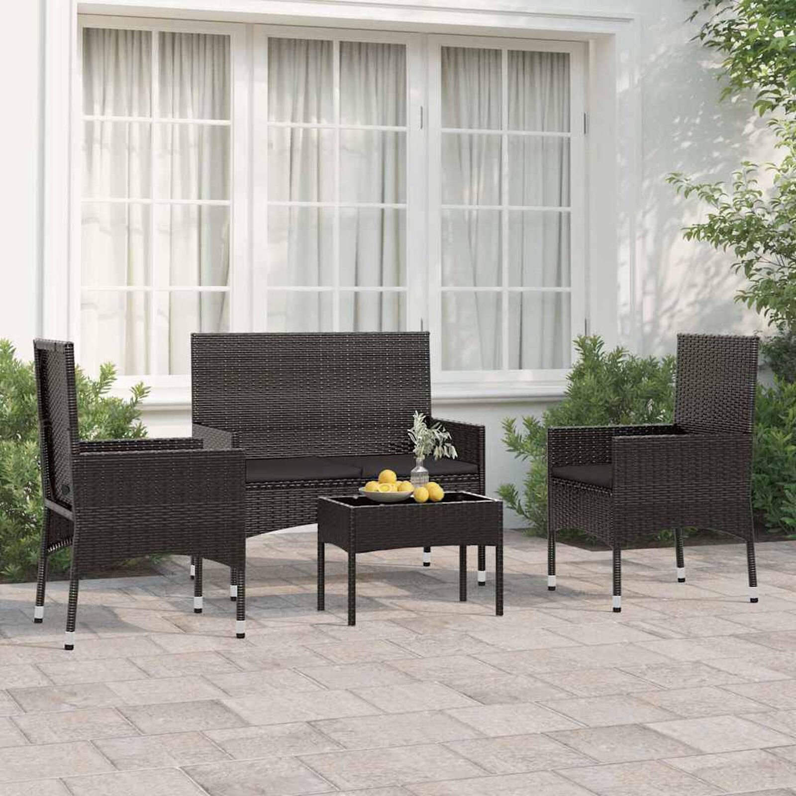 Mobilier d'extérieur  VidaXL 319498 Noir