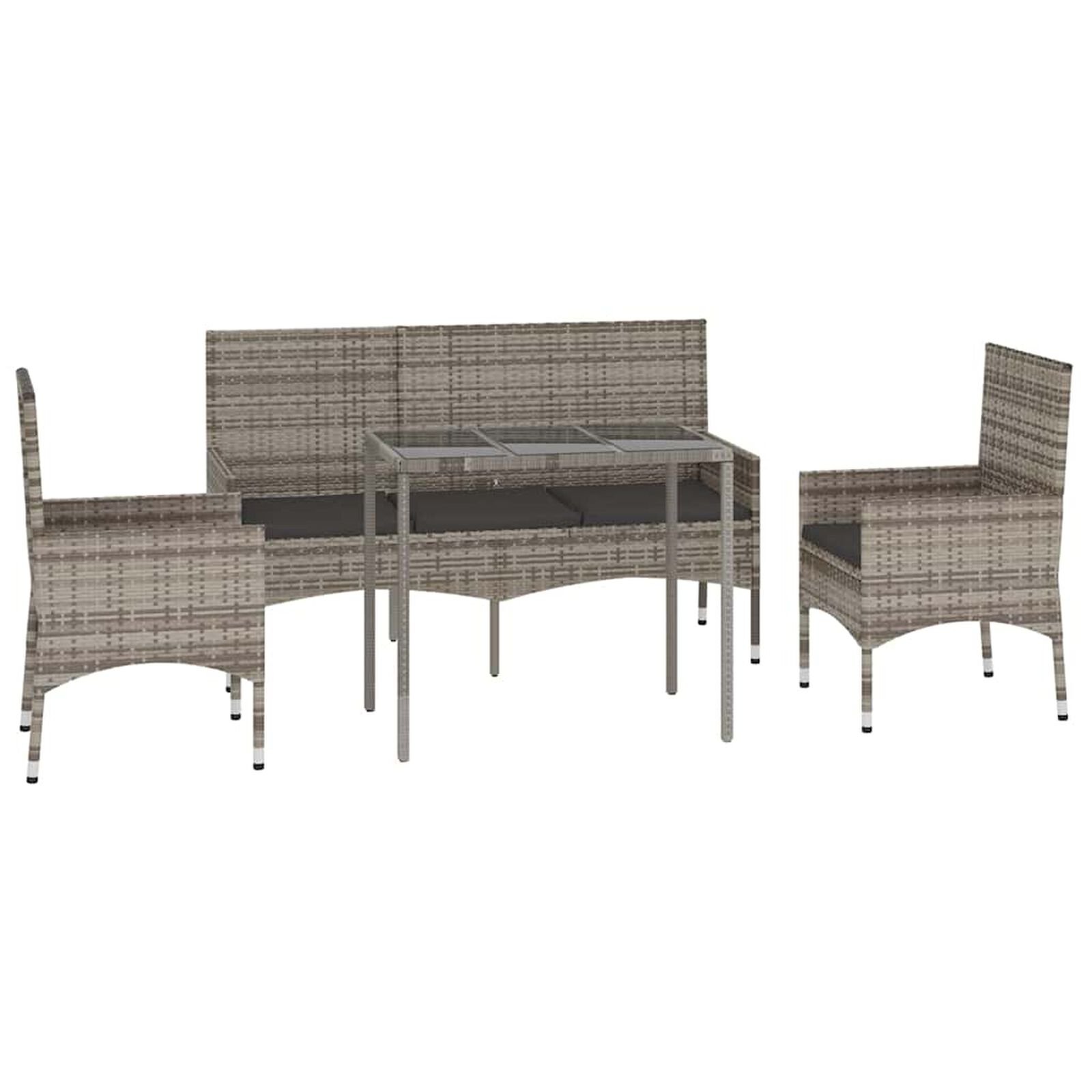 Mobilier d'extérieur  VidaXL 319505 Gris