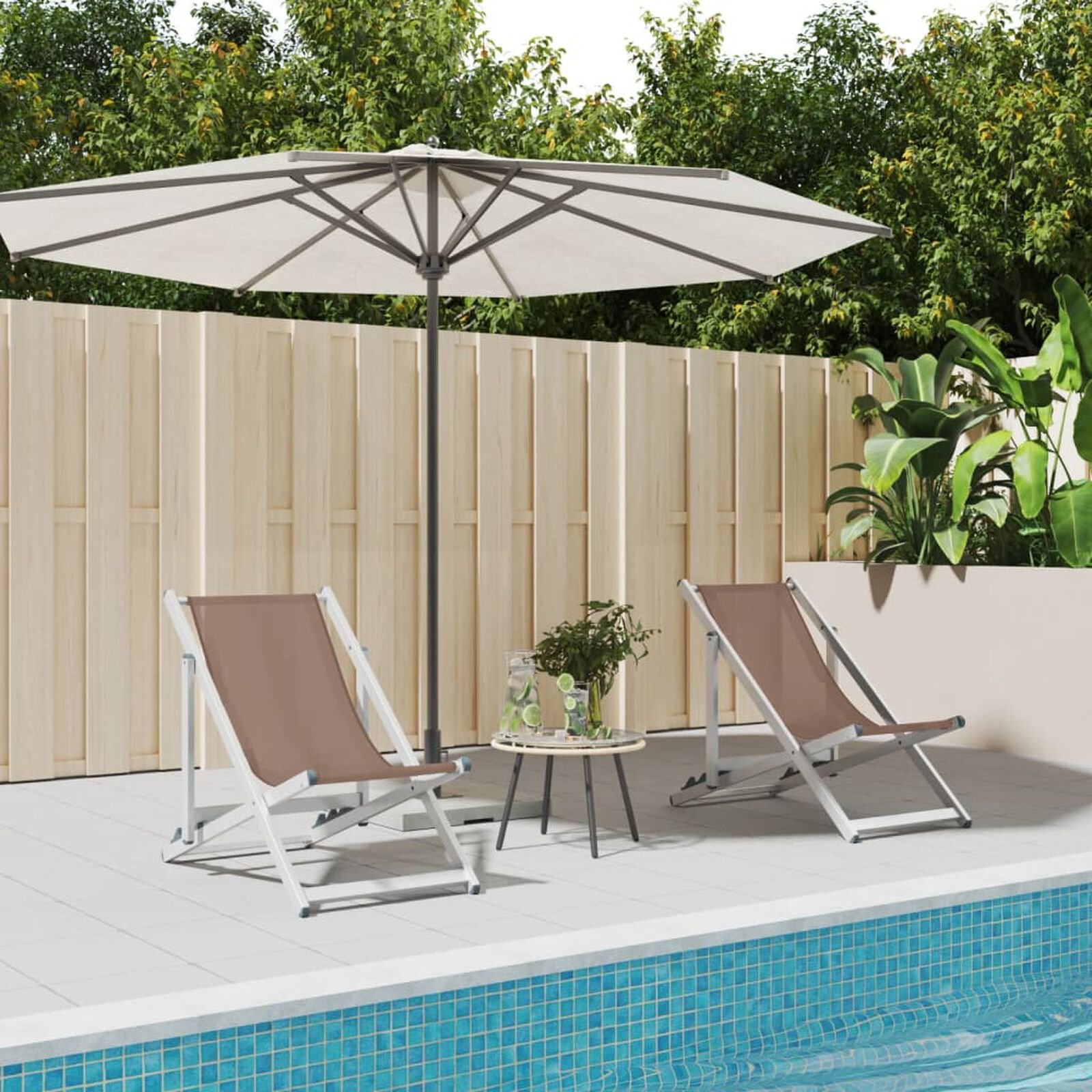 Mobilier d'extérieur  VidaXL 360170 Marron