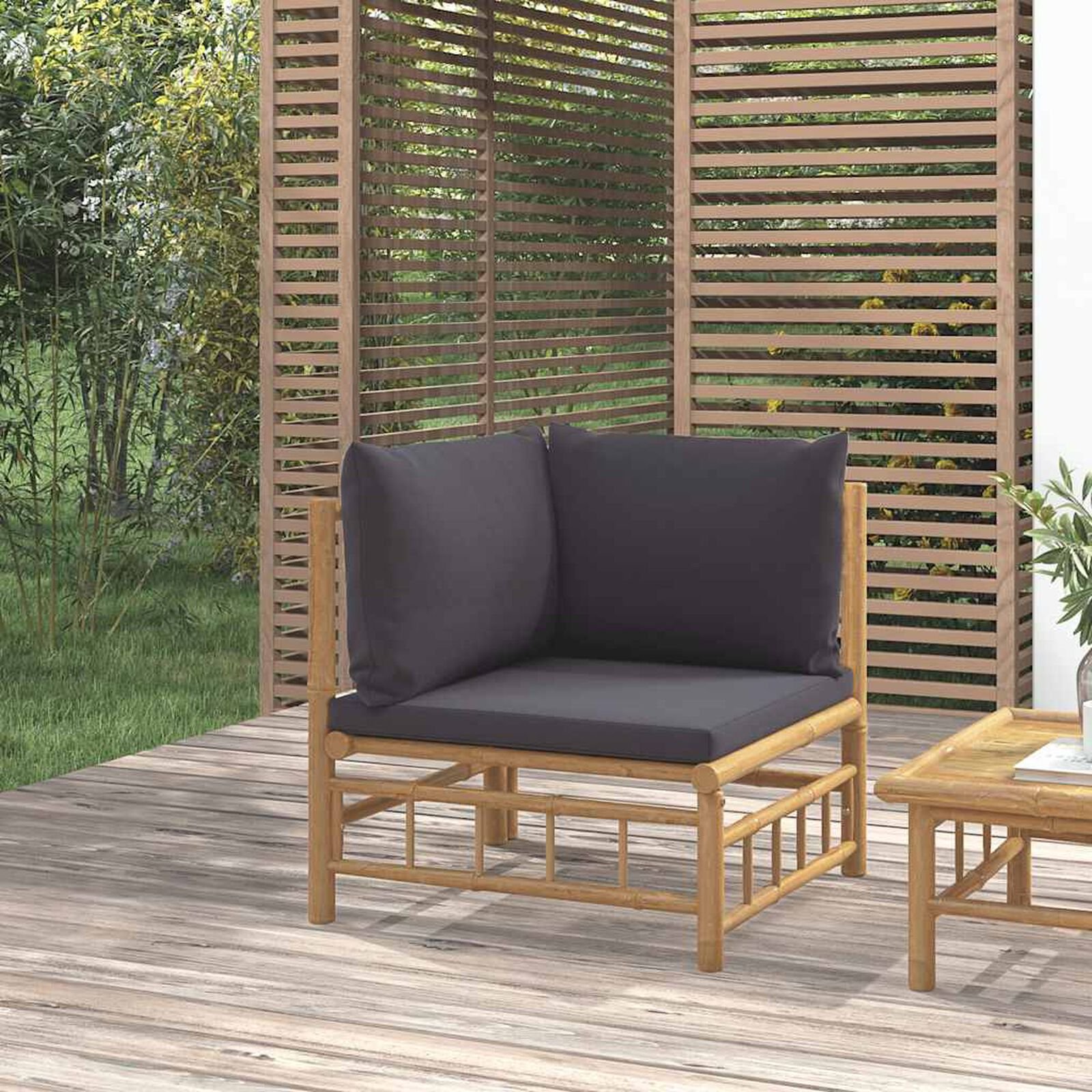 Mobilier d'extérieur  VidaXL 362308 Gris foncé