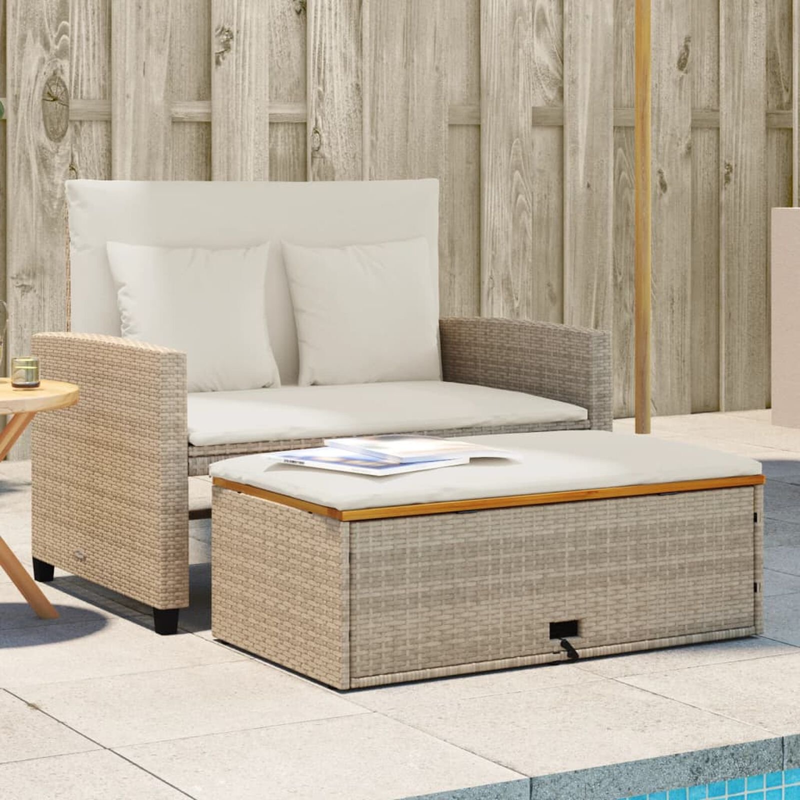 Mobilier d'extérieur  VidaXL 365143 Beige