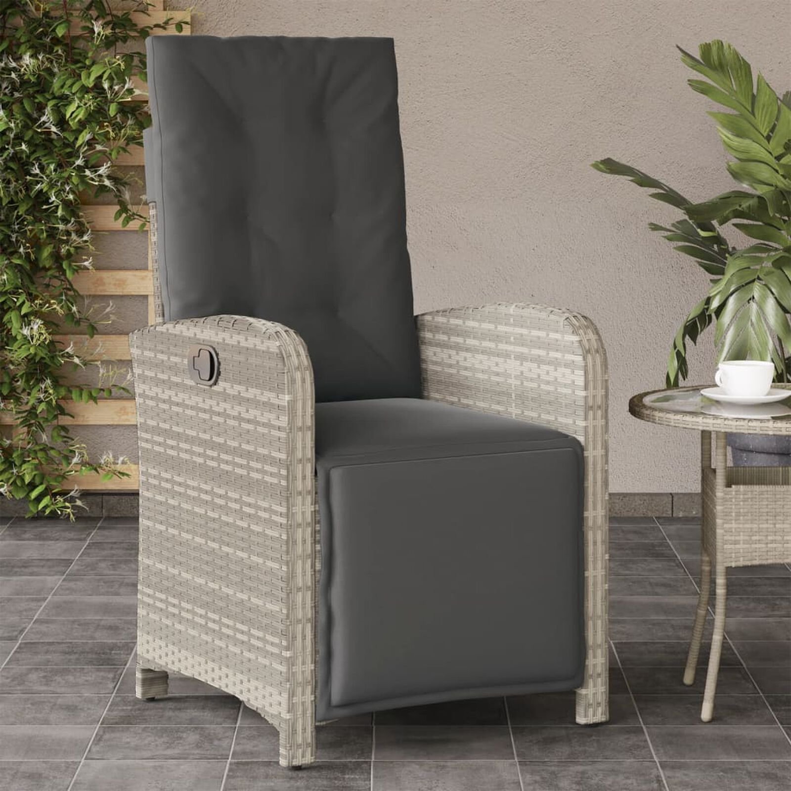 Mobilier d'extérieur  VidaXL 365190 Gris clair
