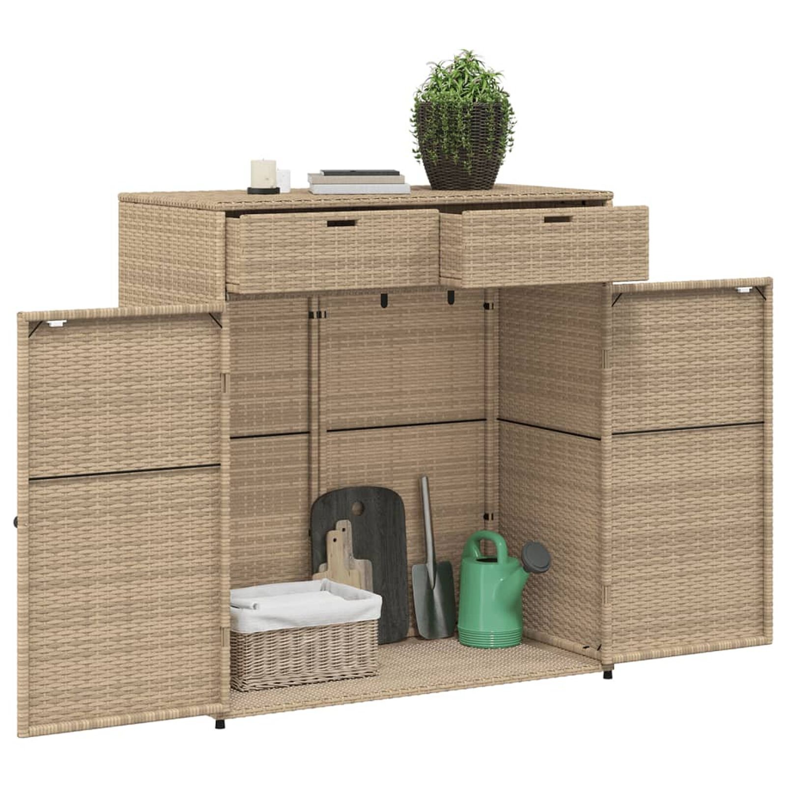 Mobilier d'extérieur  VidaXL 365566 Beige