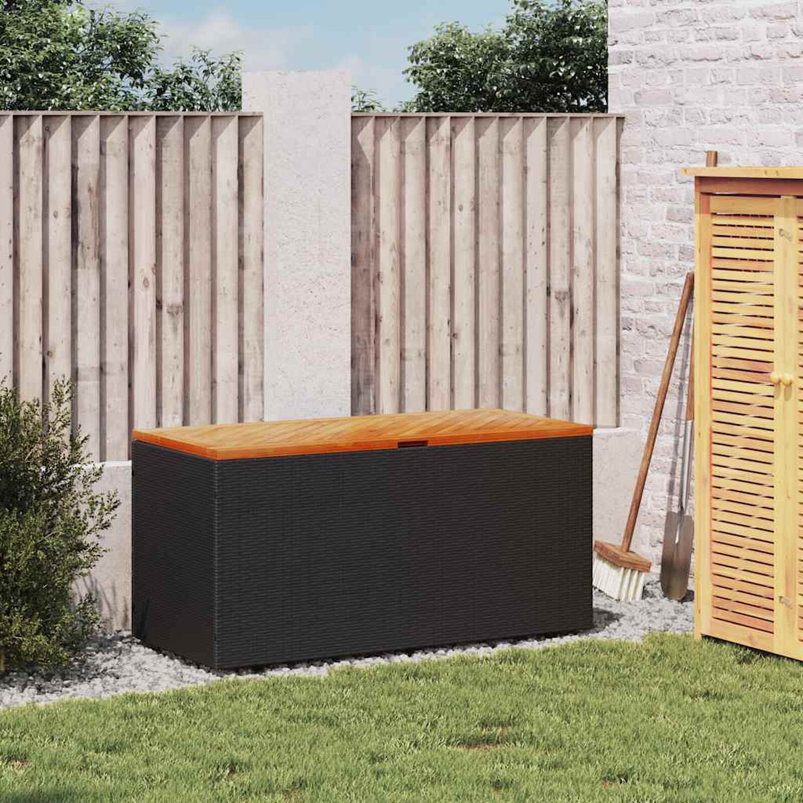 Mobilier d'extérieur  VidaXL 365955 Noir